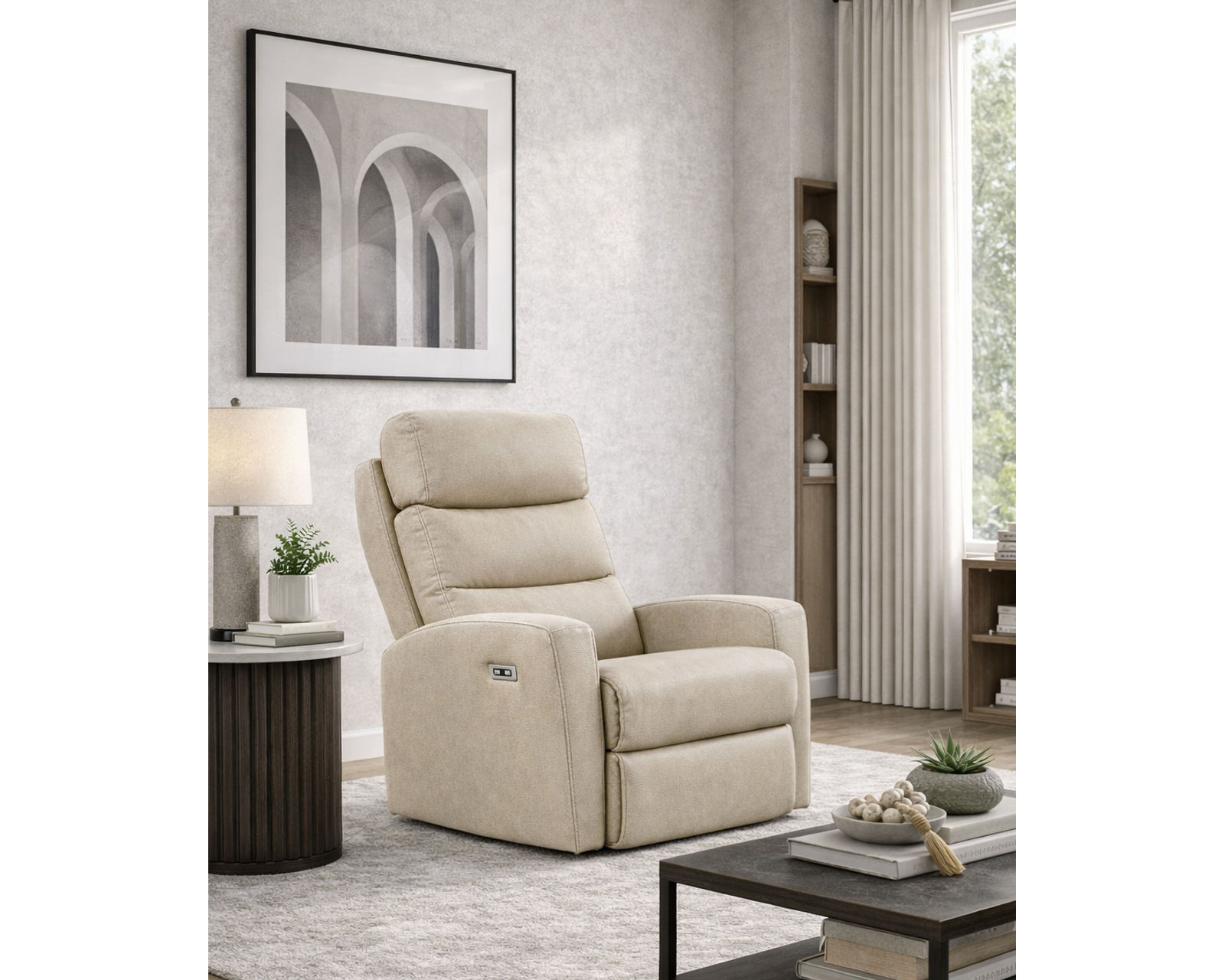 Brenna 92" Power Headrest Power Reclining Sofa (+140 leathers) - Image 17