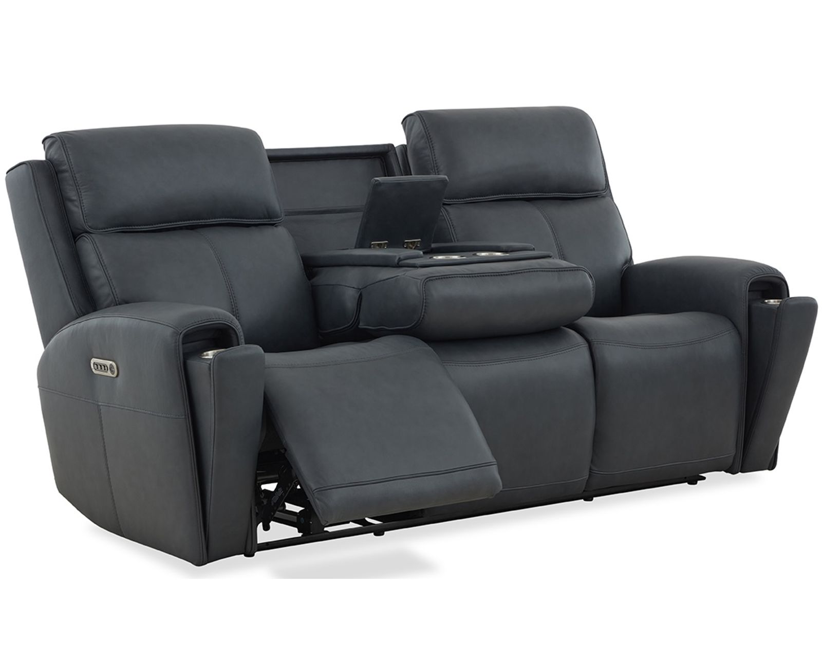 Warren 1848 Zero Gravity Triple Power Reclining Sofa with Center Dropdown Console (87") two colors - Image 4