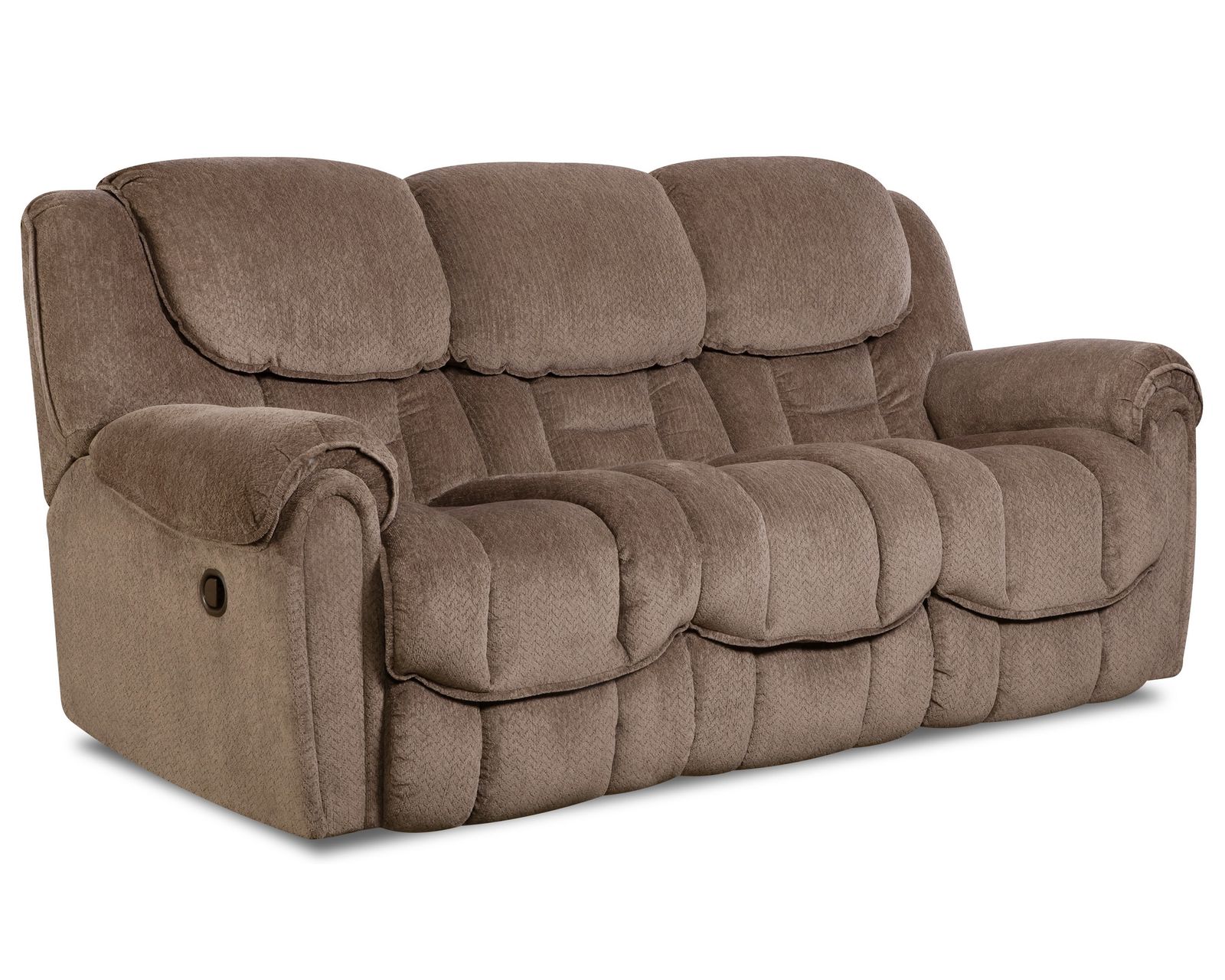 Fallon 90" Double Reclining Sofa Brown (In stock)