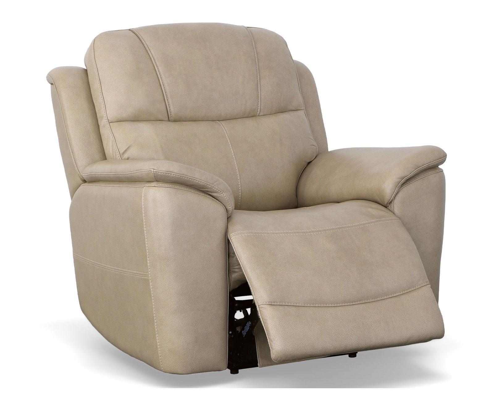 Crew Power Reclining Loveseat with Console, Power Headrests & Lumbar (Tan leather) in stock - Image 24