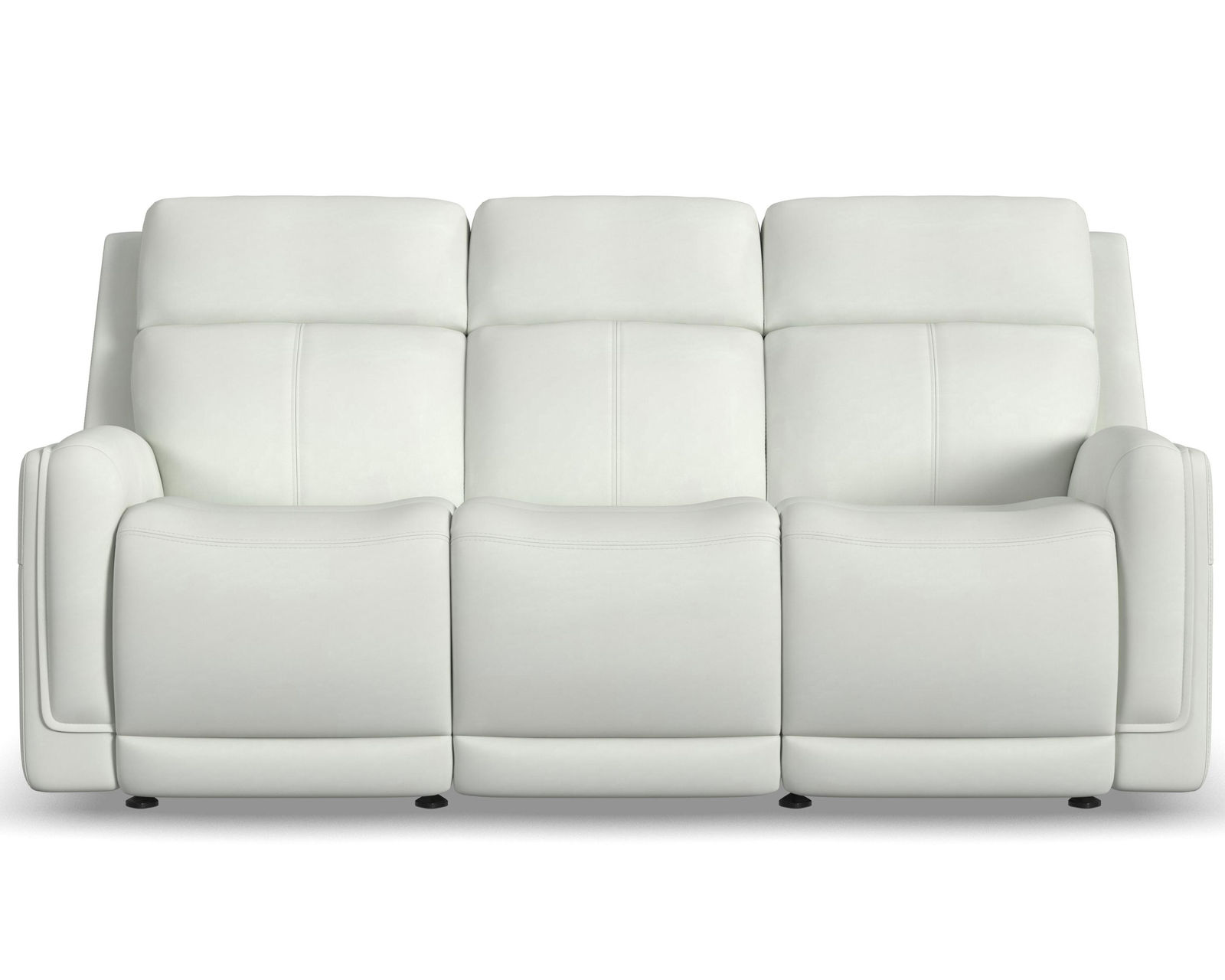 Alister 82" Leather Power Gliding Sofa with Power Headrests & Lumbar (+3 colors) in stock