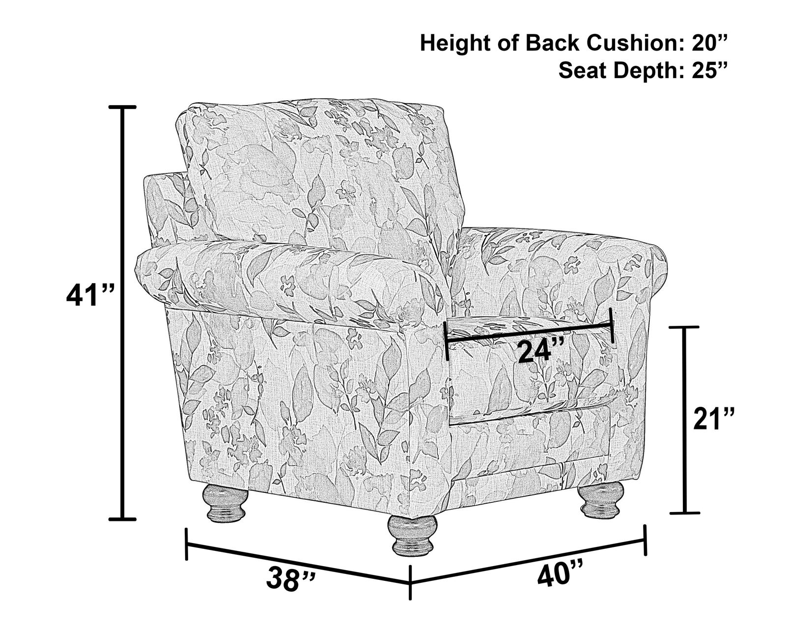 Jonesport 90" Stationary Sofa (farmhouse inspired) - Image 25