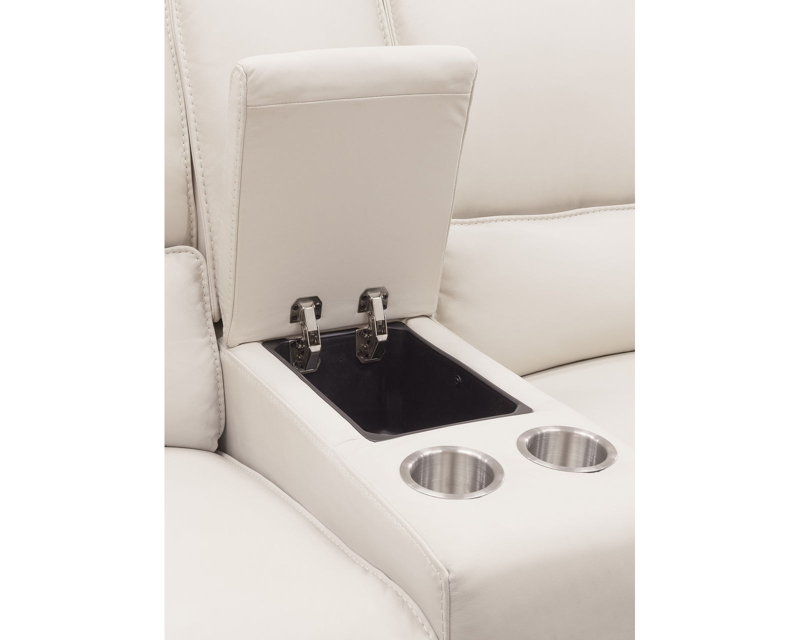 Miles Zero Gravity Power Headrest Power Reclining Console Loveseat (In stock) - Image 7