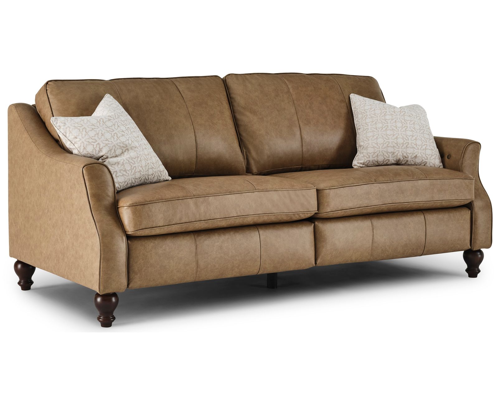 Adeline 84" Incliner Leather Sofa (+40 leathers) - Image 3