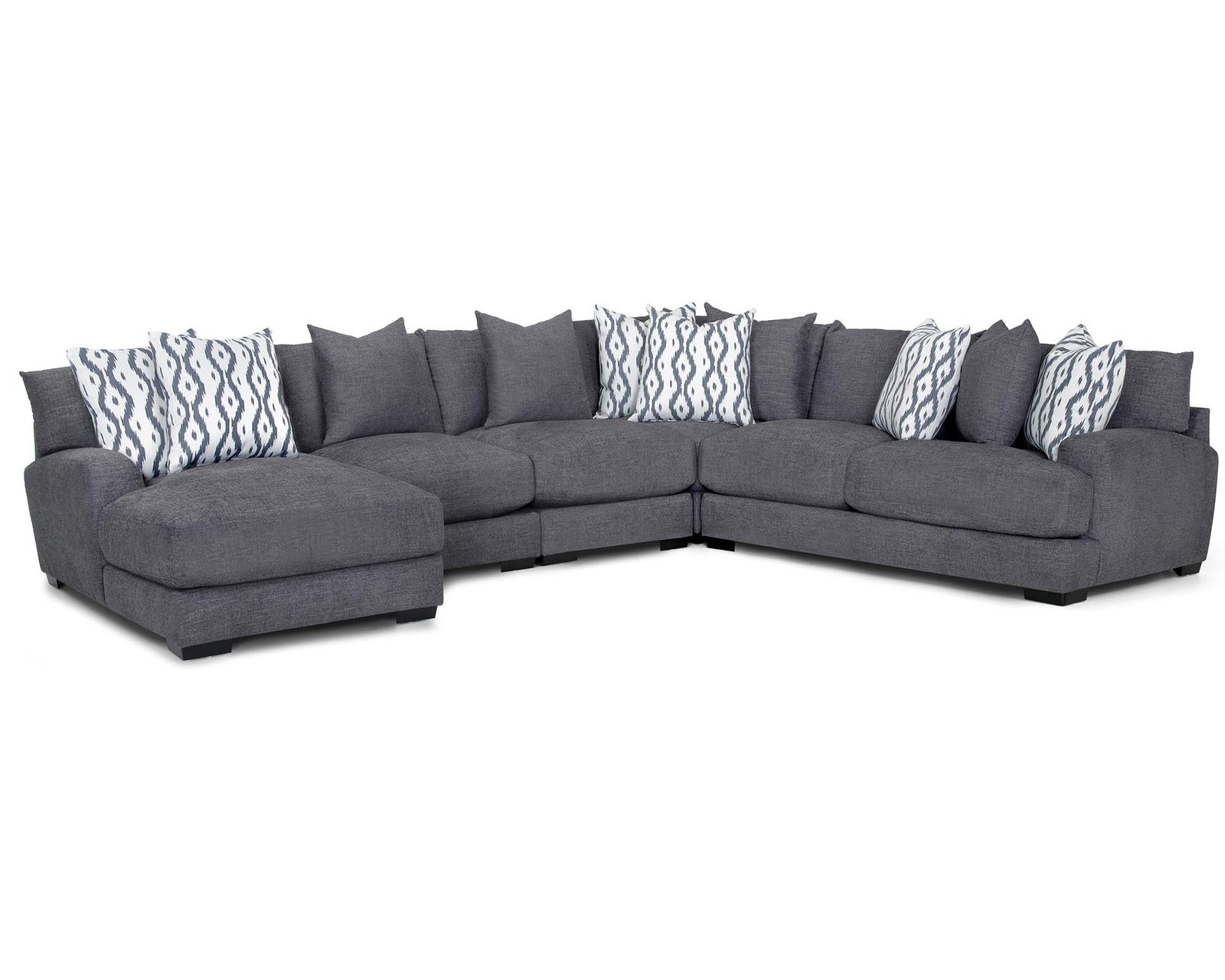 Journey 808 Stationary Sectional (Includes Pillows) - Image 14