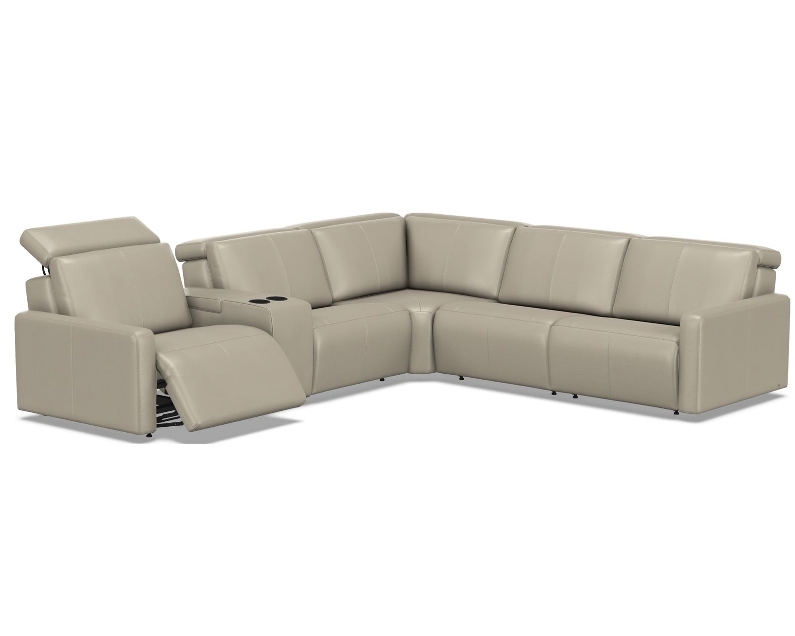 Patty 3002 Power Headrest Power Reclining Sectional (standard and wide width seating) +140 leathers - Image 18