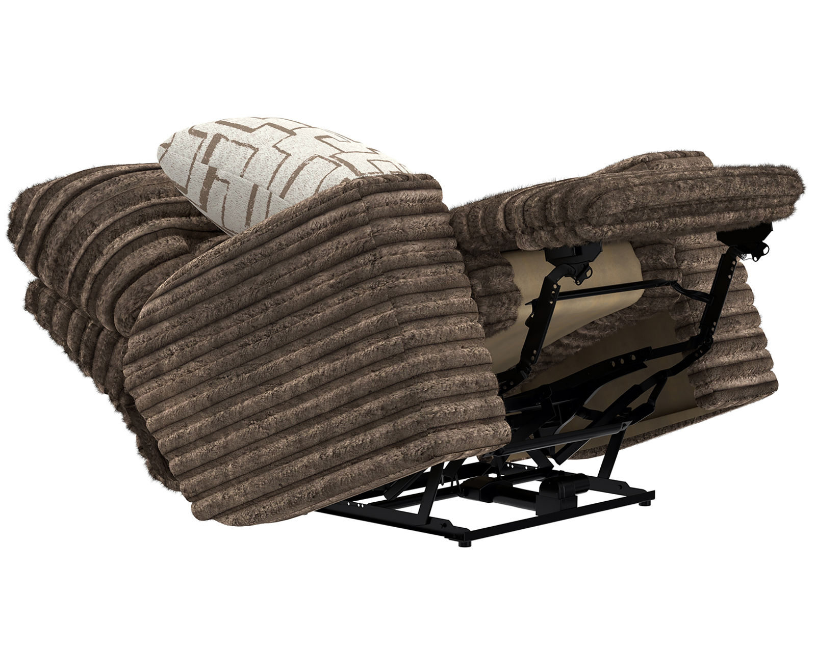 Lynx 101" Extra Wide Power Reclining Sofa with Zero Gravity Recline (2 colors) - Image 30