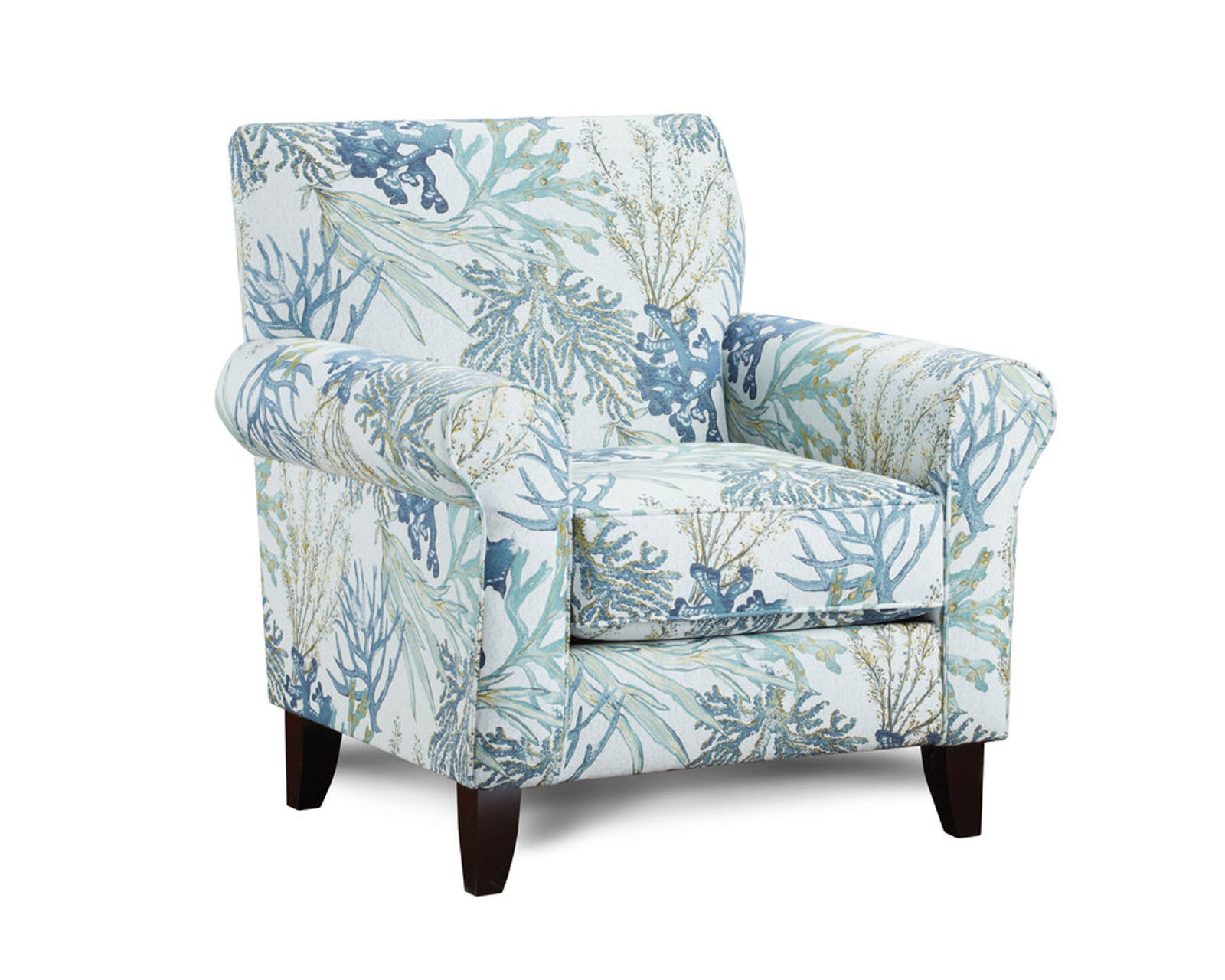 Grande Glacier 4 Piece Living Room (Includes Sofa, (2) Chair and Cocktail Ottoman) - Image 5