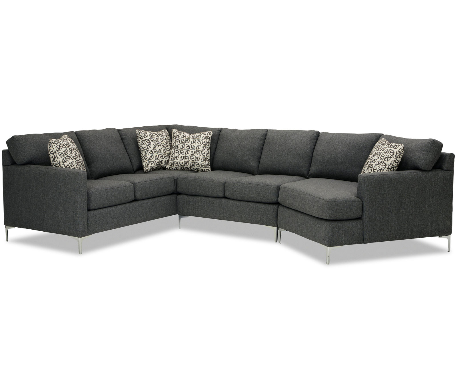 M9-2 Stationary Sectional (100+ Performance fabrics) Make it yours - Image 2
