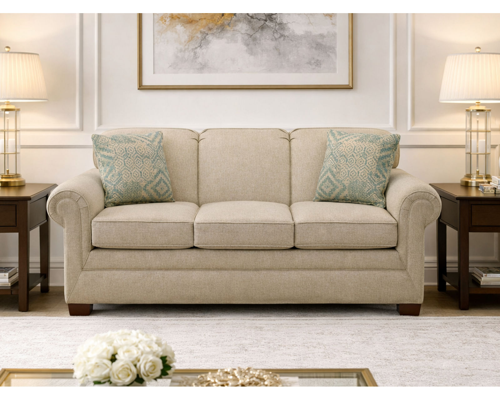 Monroe Queen Sleeper (+101 Standard and Performance Fabrics) - Image 2