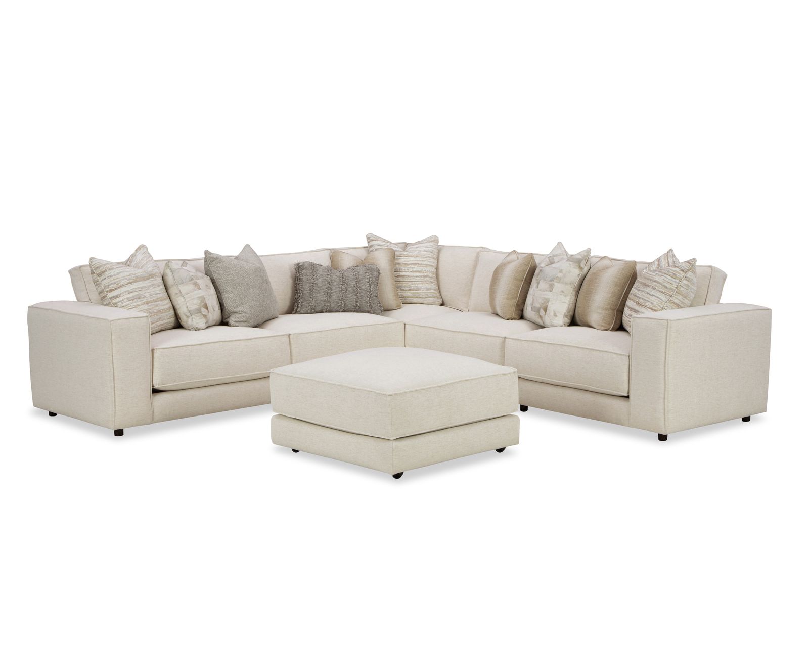Boston 7348 Stationary Sectional (+100 performance fabrics)