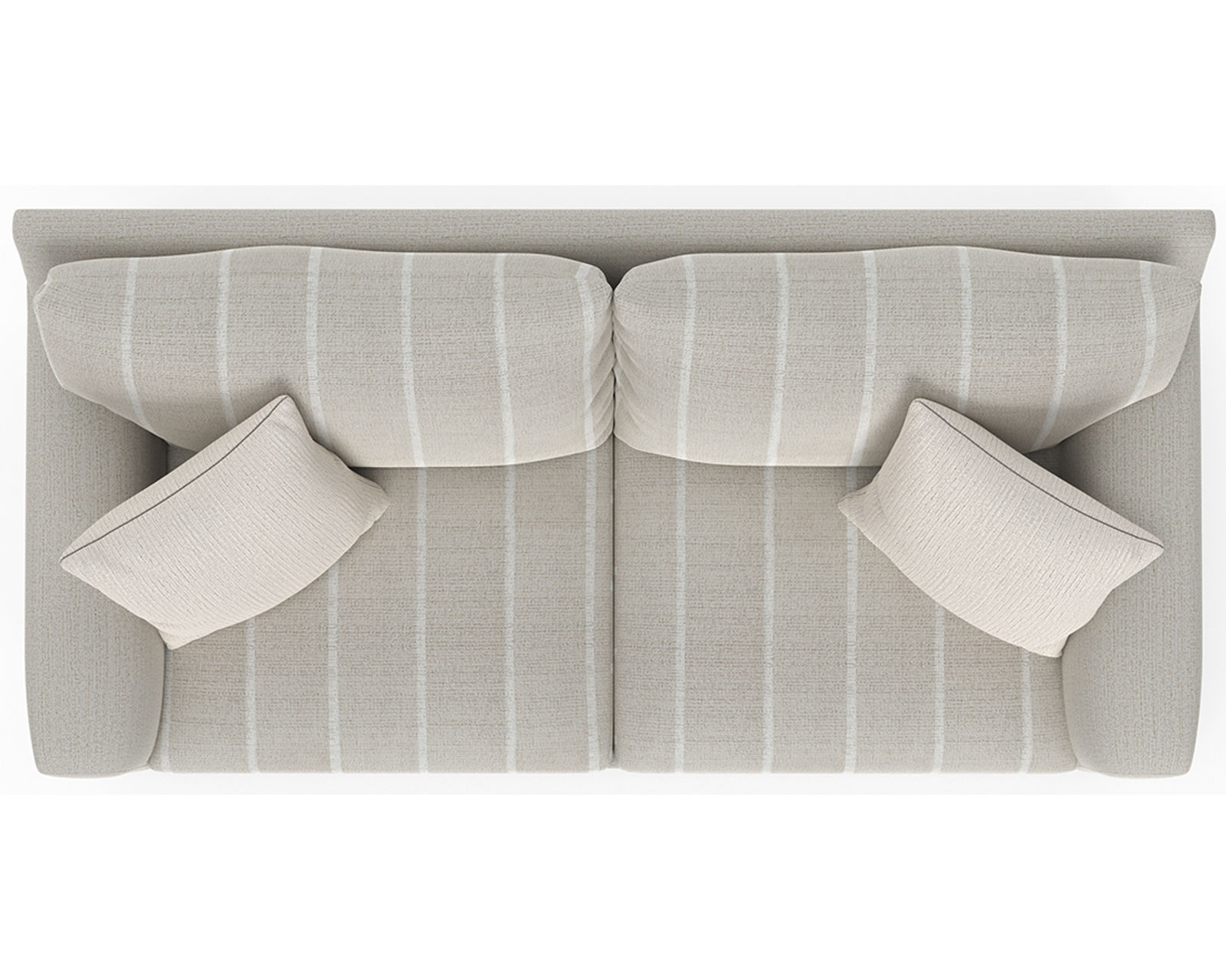 Lindsey 89" Stationary Sofa (2 colors) includes pillows - Image 3