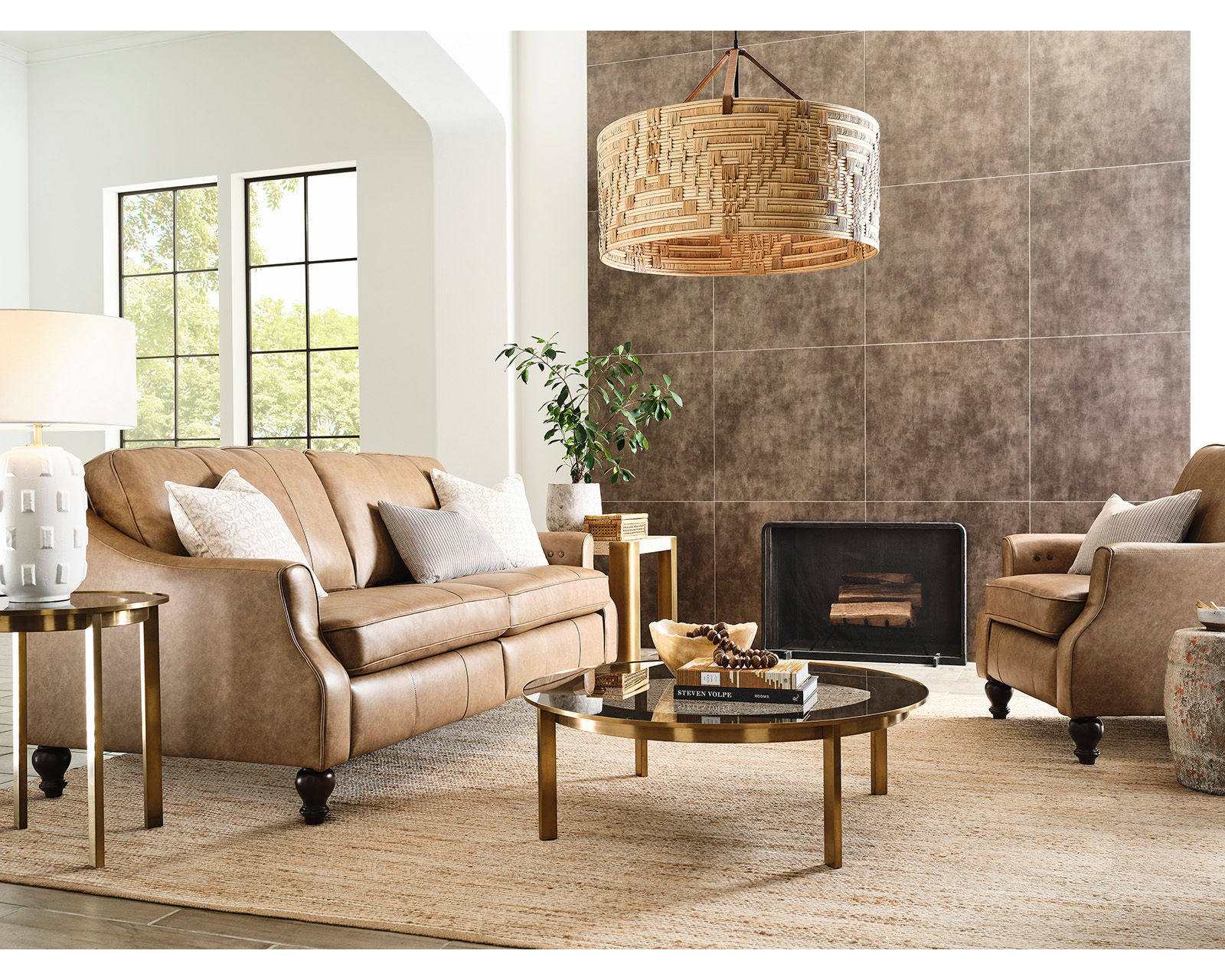 Adeline 84" Incliner Leather Sofa (+40 leathers) - Image 9