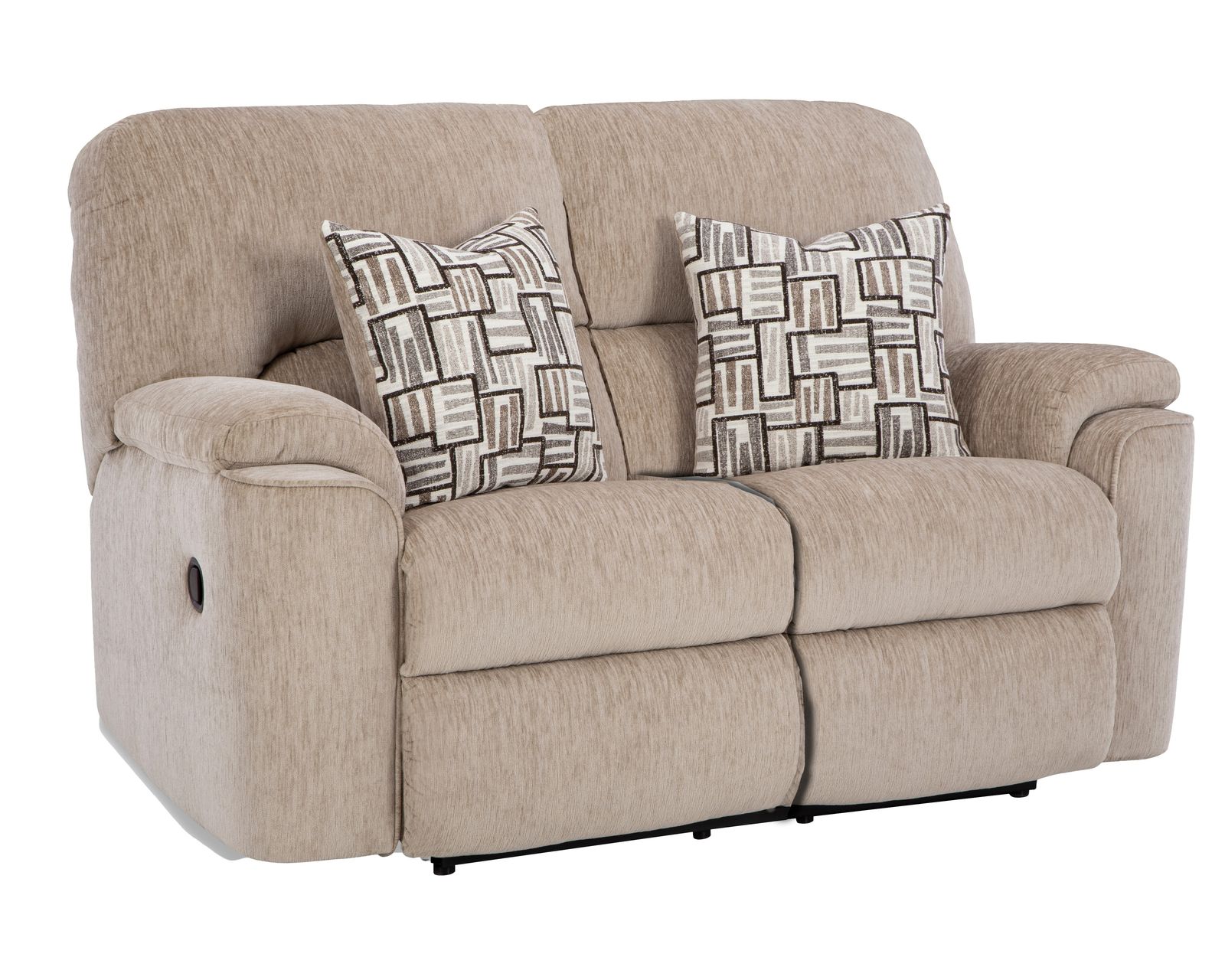 Payday 92" Double Reclining Sofa Tan (In stock) - Image 4