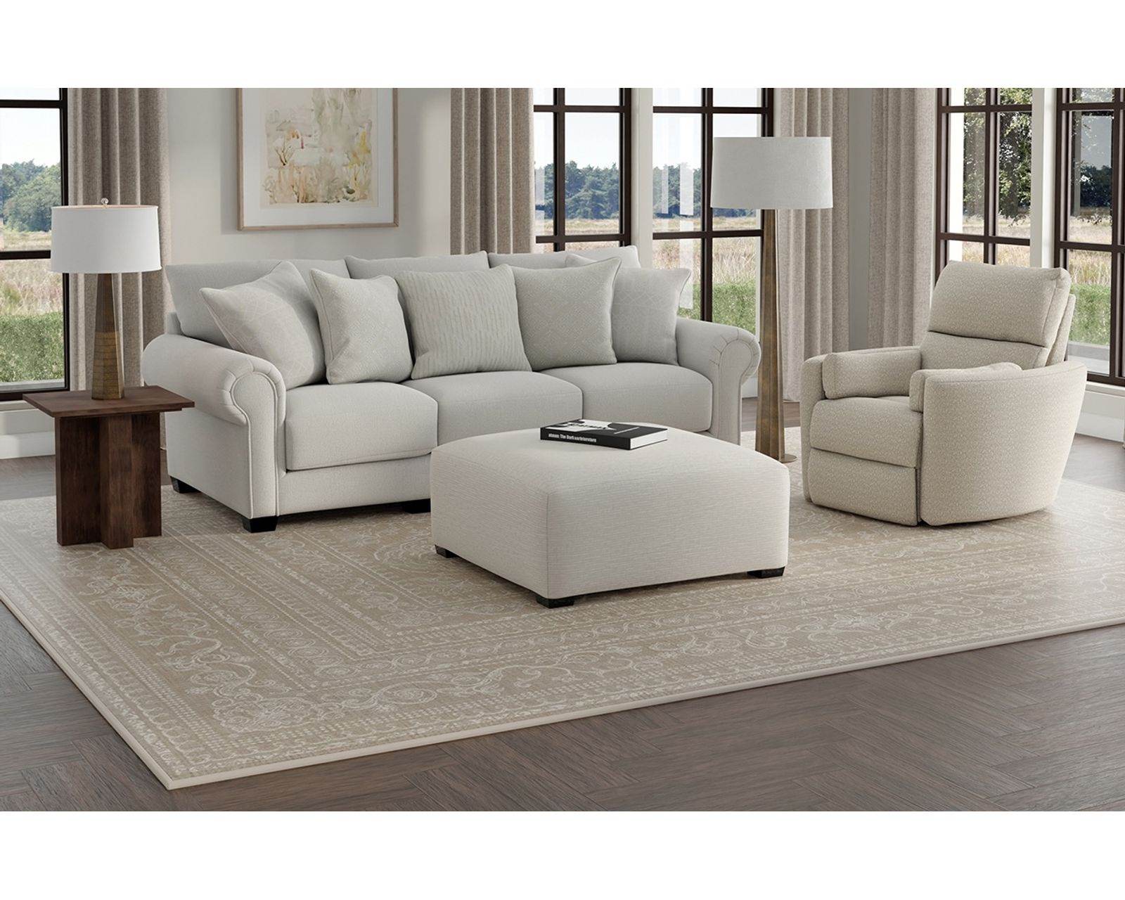 Barrett 96" Oversized Sofa (2 Colors-Performance Fabric) - Image 3