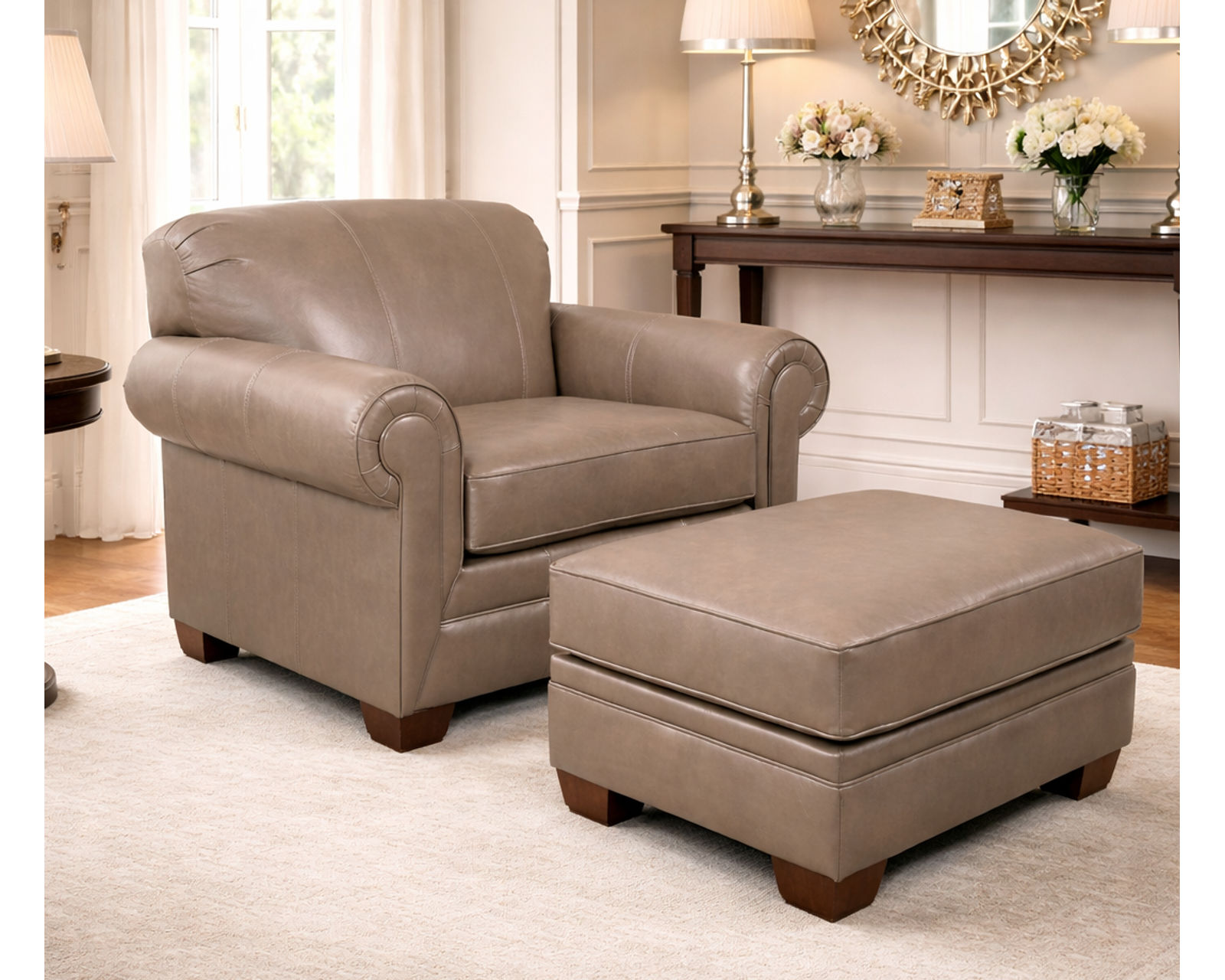 Monroe 87" Leather Sofa (+29 Top-Grain Leathers) - Image 33