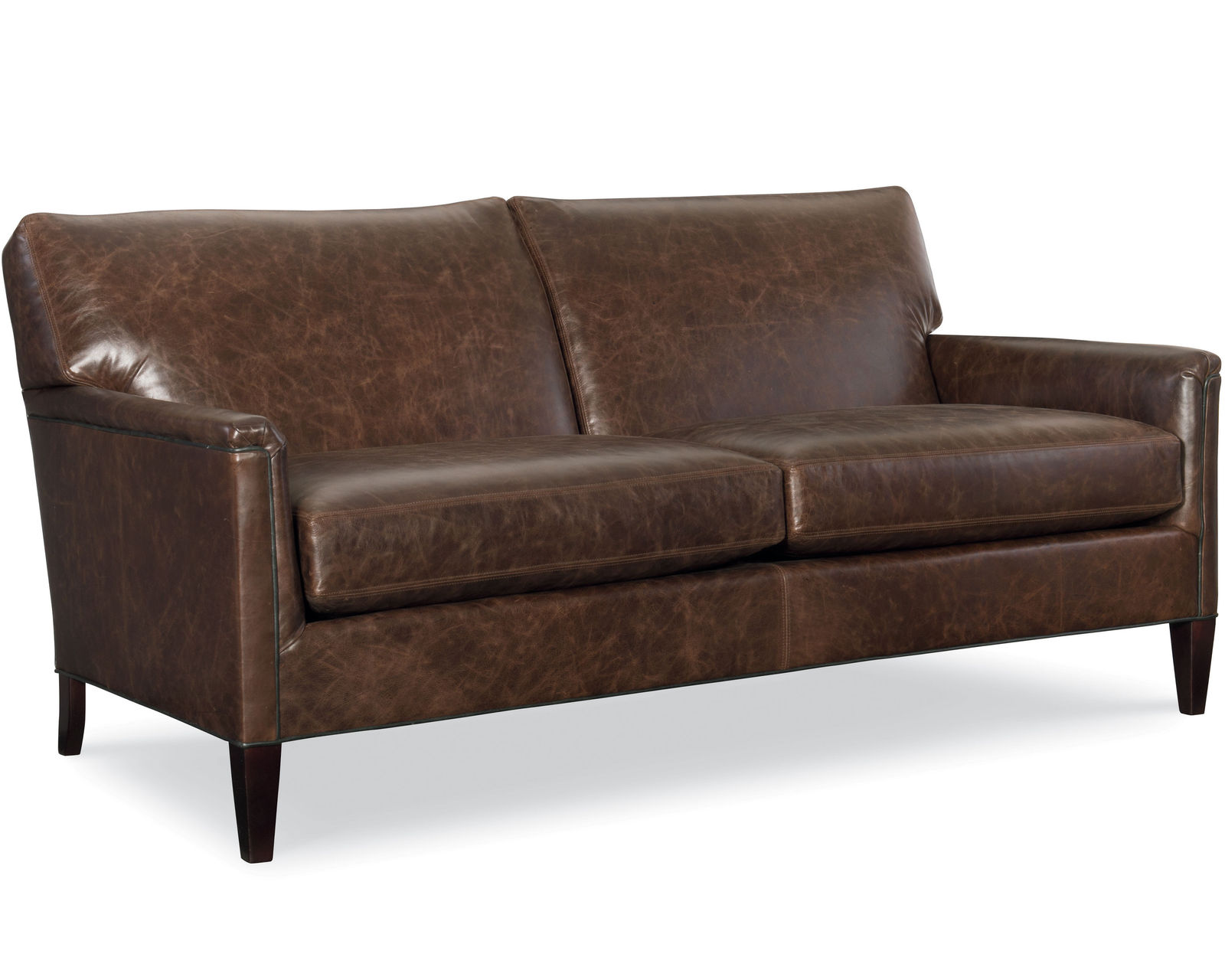 Digby 72" - 83" or 95" Leather Sofa (Made to Order Leathers)