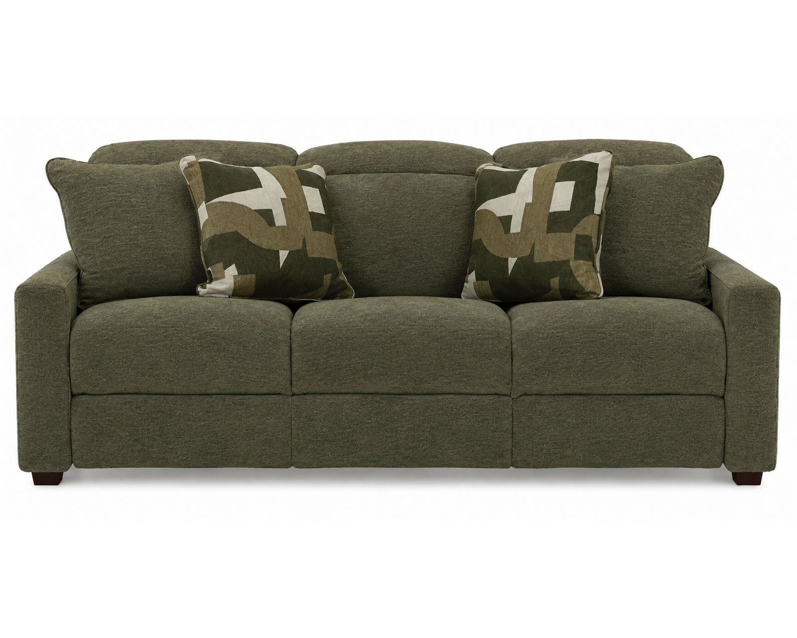 Ada 90" Triple Power Reclining Sofa with Power Euro Headrests (2 colors)