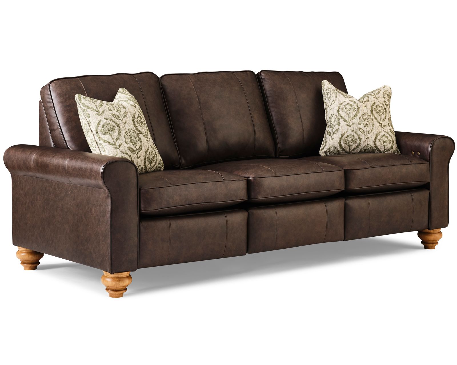 Weston 88" Leather Power Incliner Sofa (+40 leathers) - Image 2