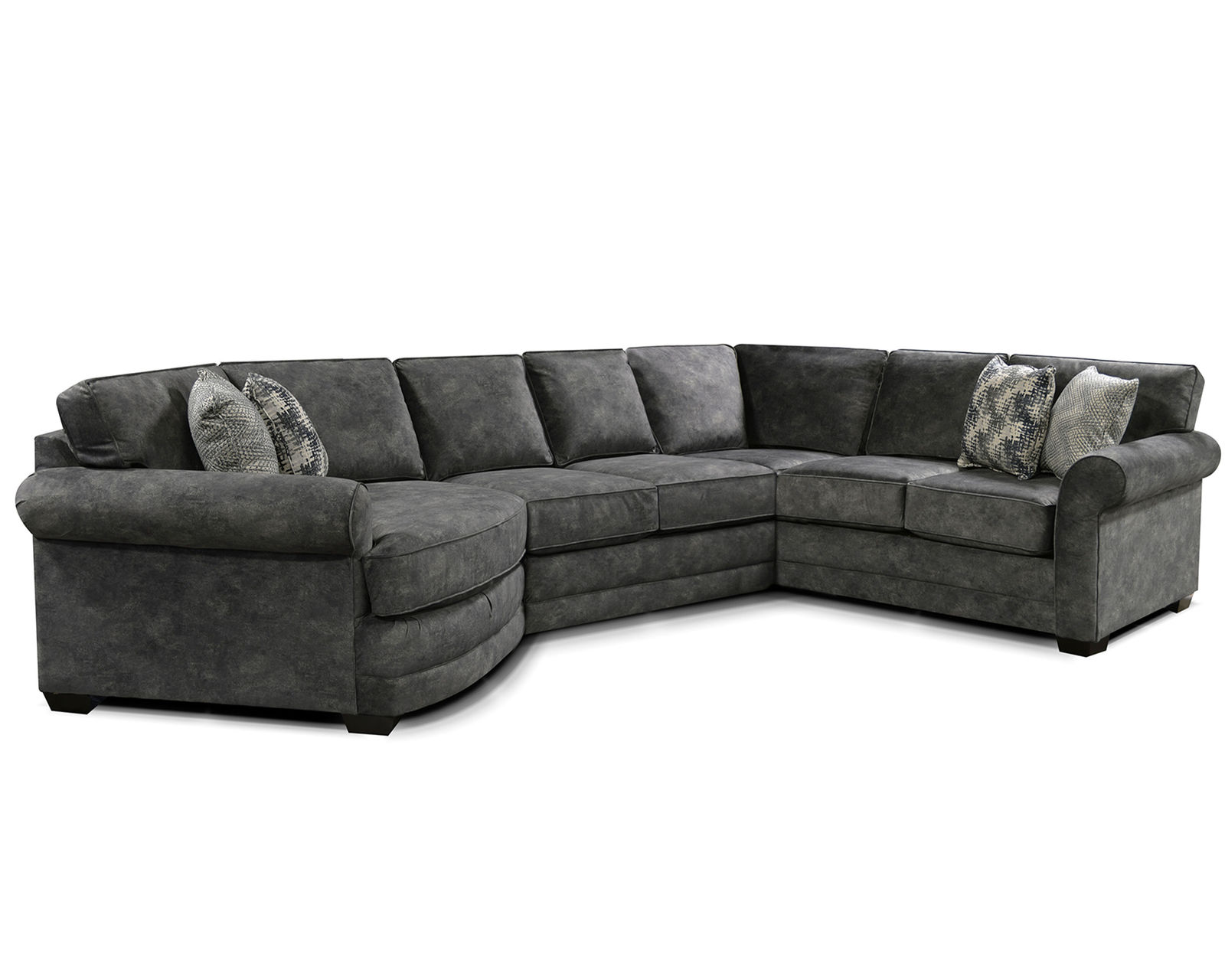 Brantley Stationary Sectional (+100 Standard and Performance Fabrics) - Image 6
