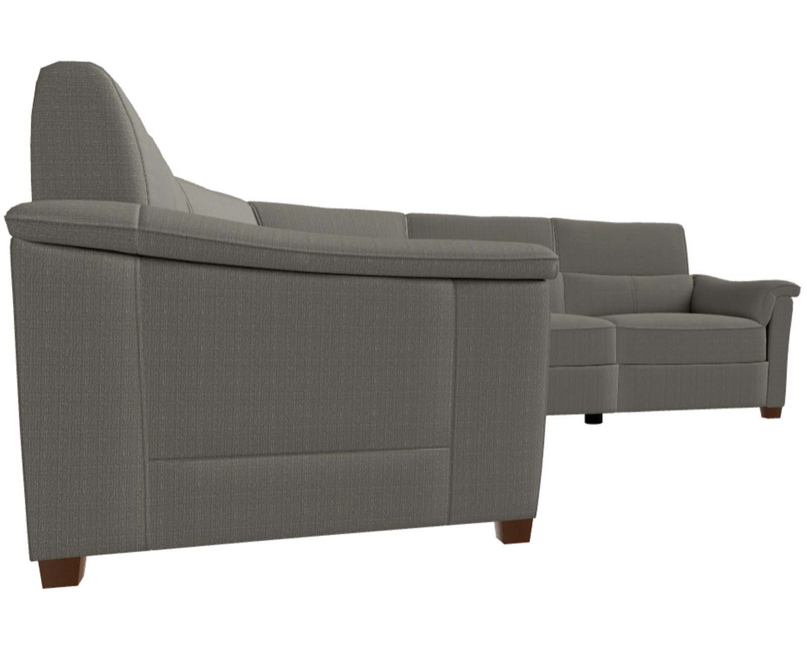 Astuzia C068 Fabric Power Headrest Power Reclining Sectional (Made to order fabrics) - Image 6
