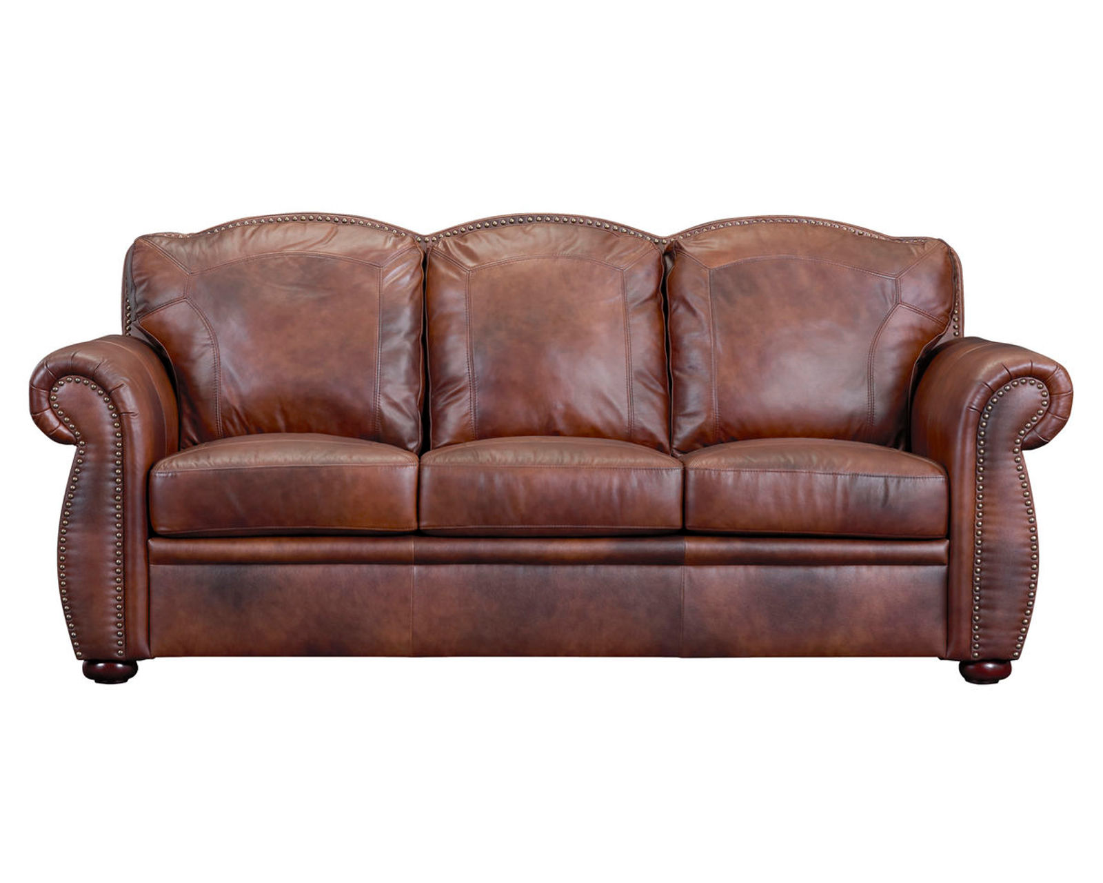Arizona 89" All Leather Sofa