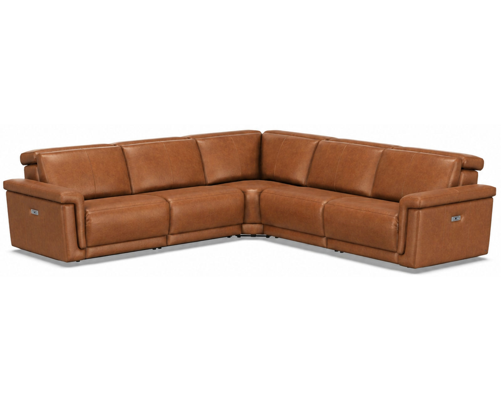 Nevin 3005 Power Headrest Power Reclining Sectional (standard and wide width) +140 leathers - Image 2