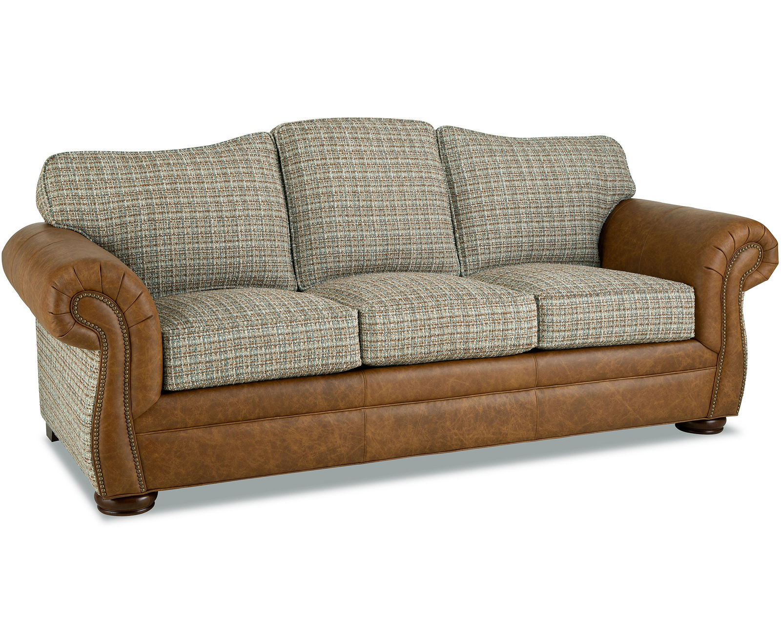 Grandover 2685 Leather/Fabric Sofa 92" (+40 leathers +100 fabrics) - Image 2