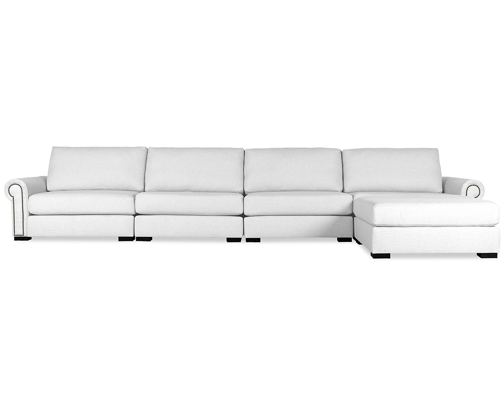 Sylviane 5 Pieces Modular Sectional w/ Chaise Left or Right (Choice of Colors)
