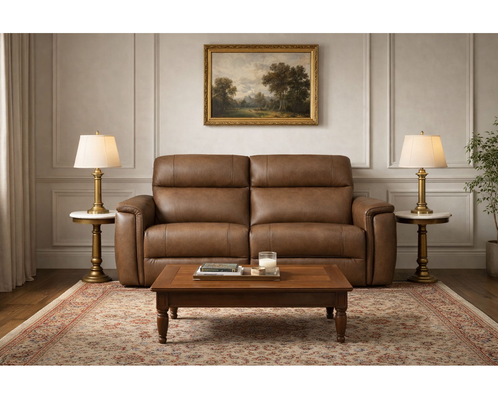 Kellan Dual Power Reclining Sofa — Available in Standard & Wide Cushions, 140+ Leather Options, and 82", 85", or 114" Widths - Image 3