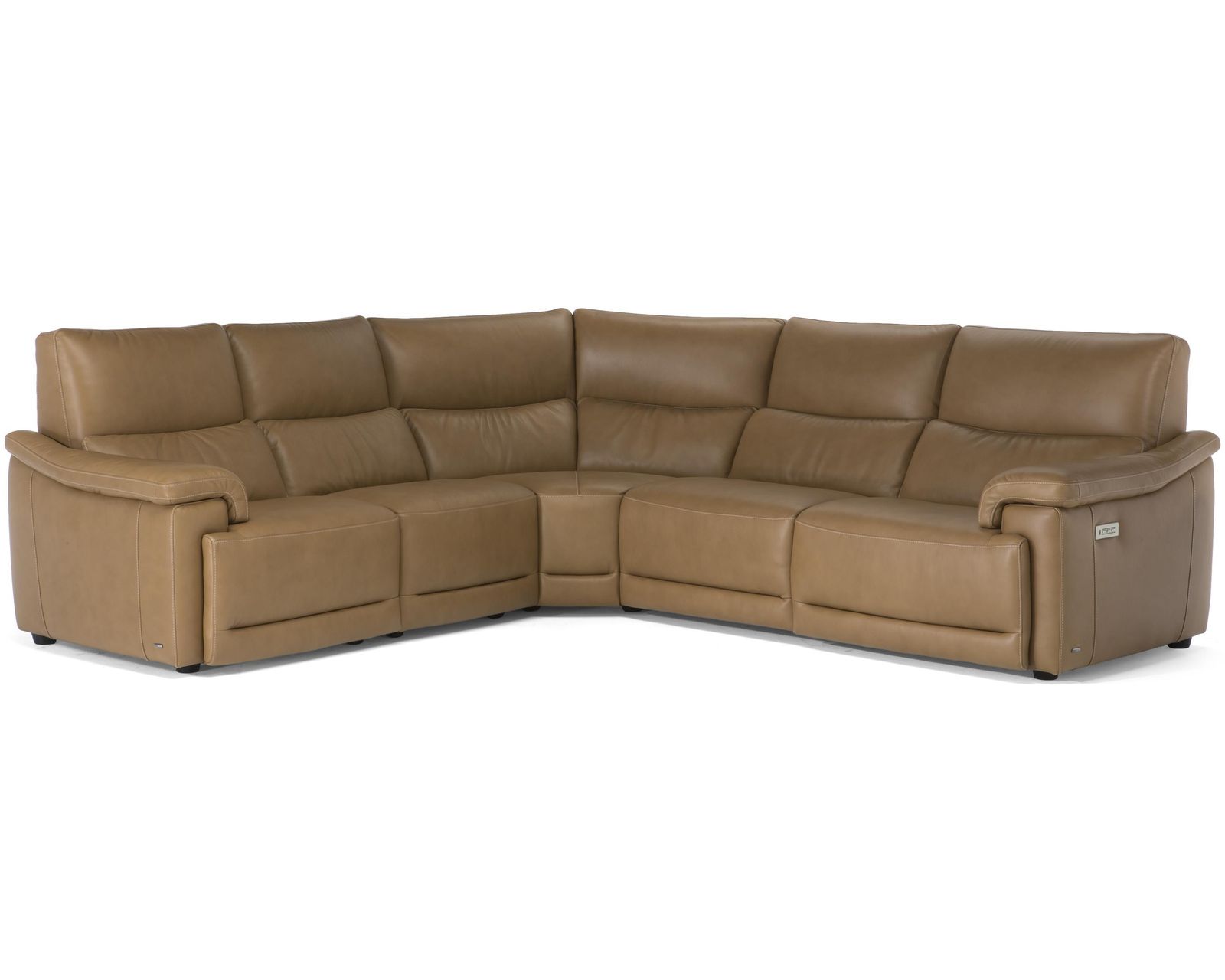 Brama C070 Triple Power Reclining Sectional (+50 leathers)
