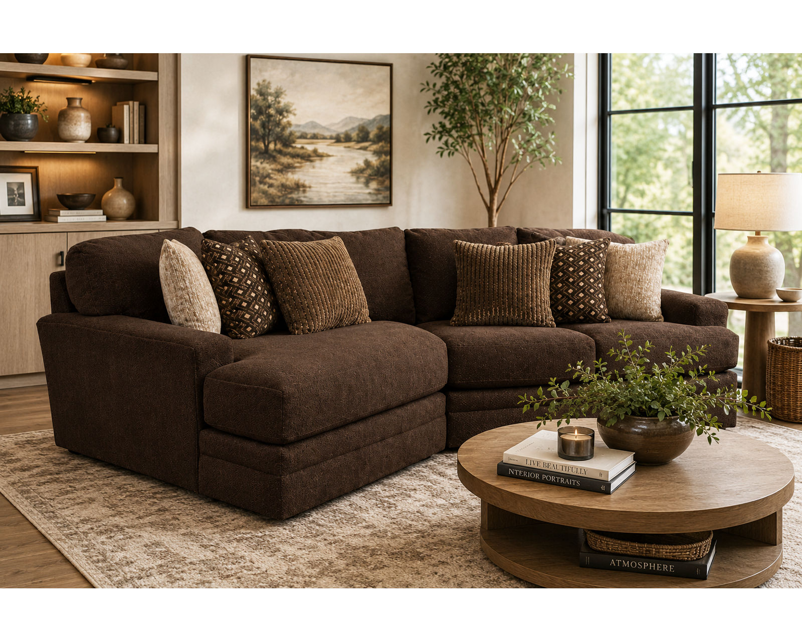 Mammoth Modular Sectional in Smoke (15 Pieces Available) - Image 12