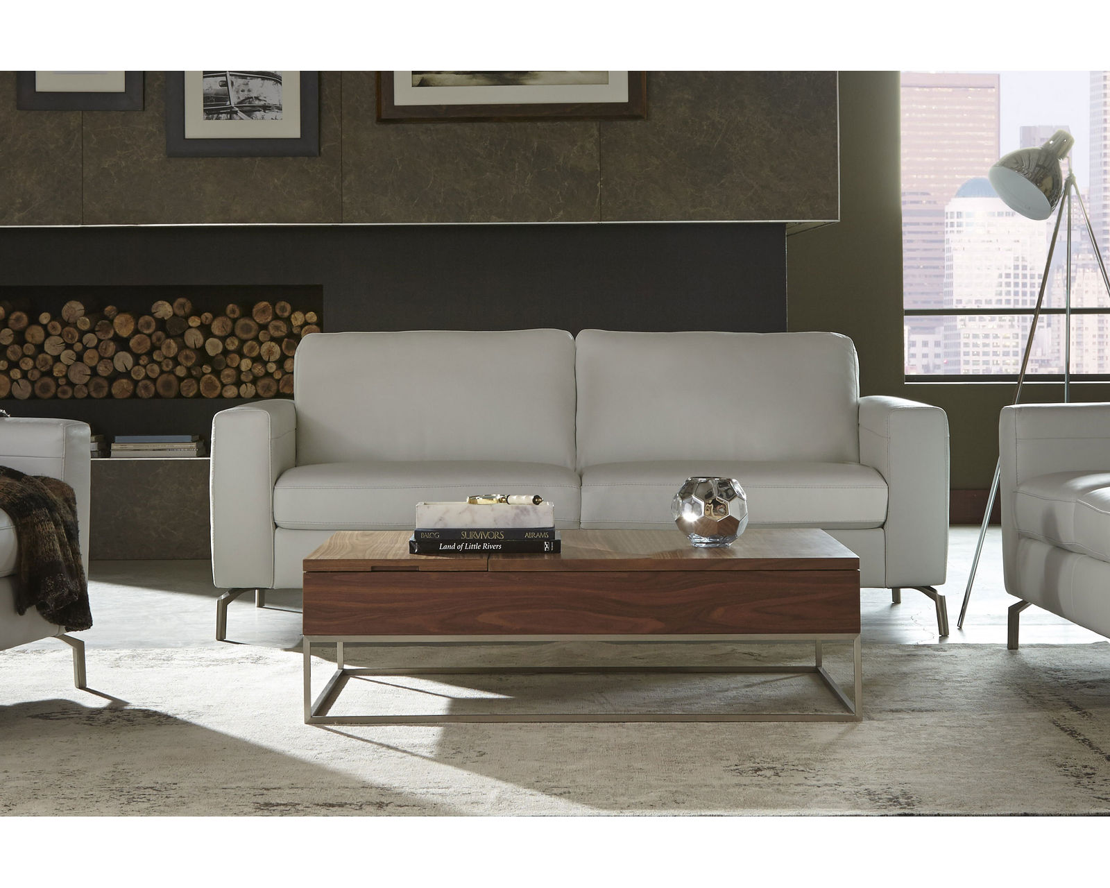 Sollievo B845 Leather Sofa (Top grain leathers) - Image 6