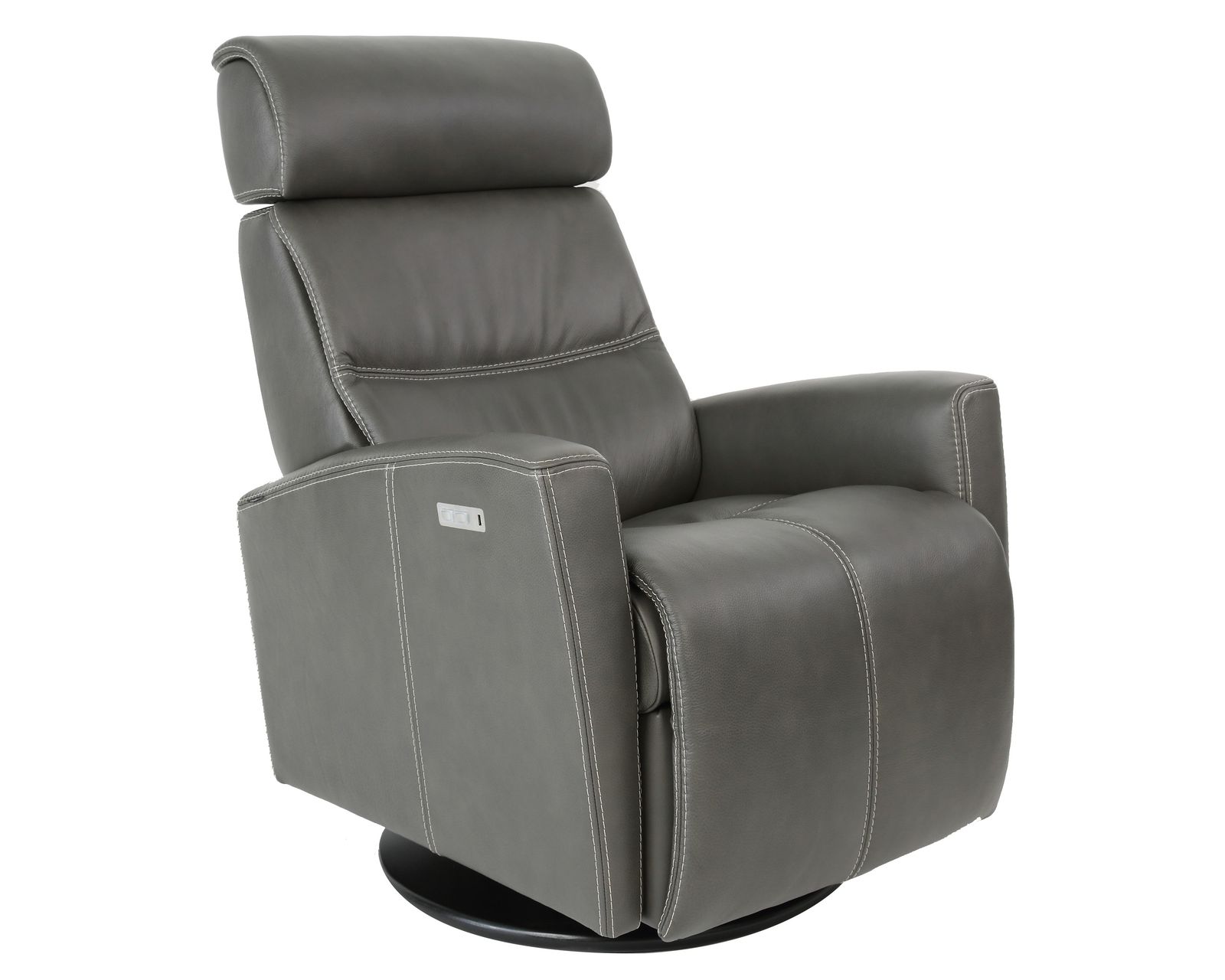 Milan Leather Power Dual Reclining Wall Saver Sofa (Made to order leathers) - Image 5