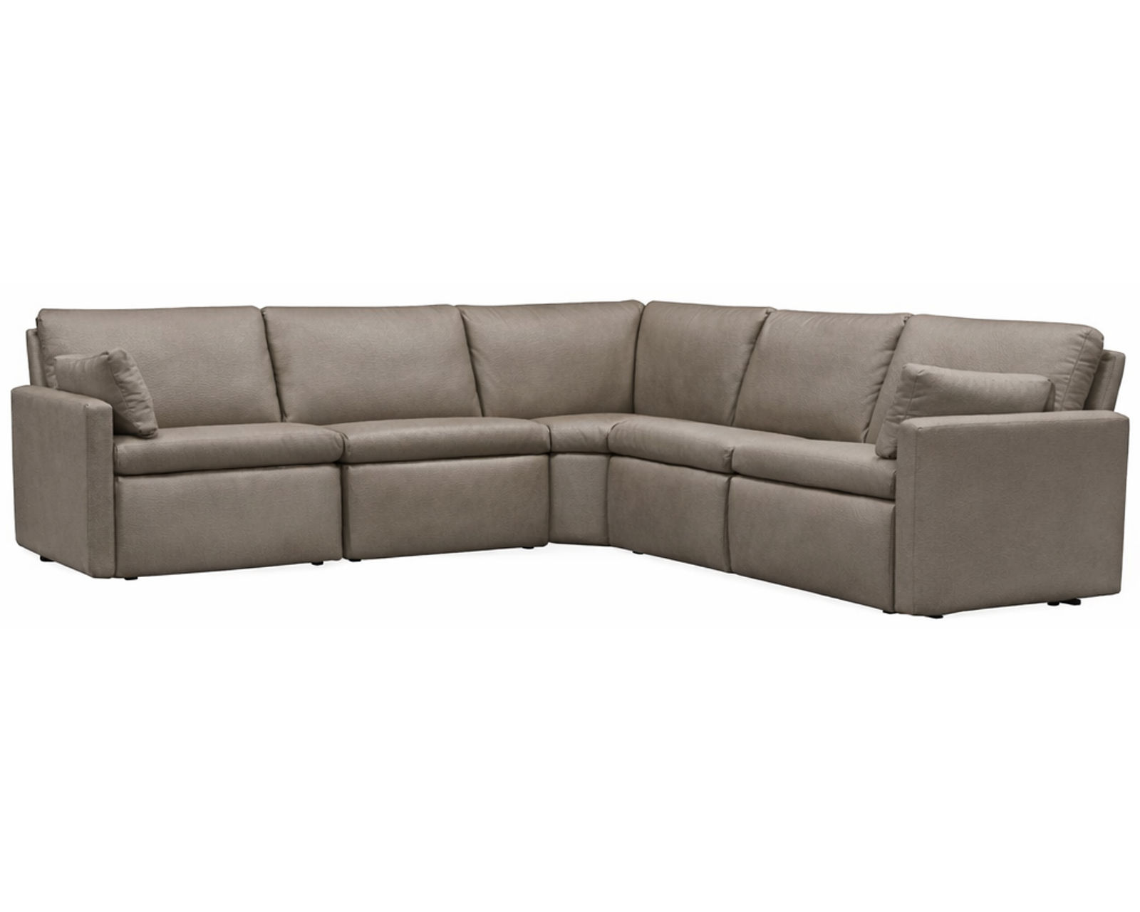 Bianca 9098 Wide Seat Reclining Sectional (+140 leathers)