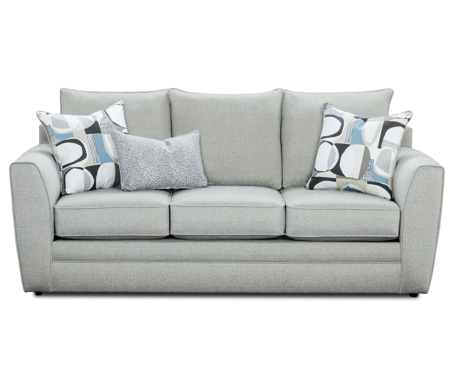 Max Gray 86" Sofa 3000-00KP (includes pillows) performance fabric)