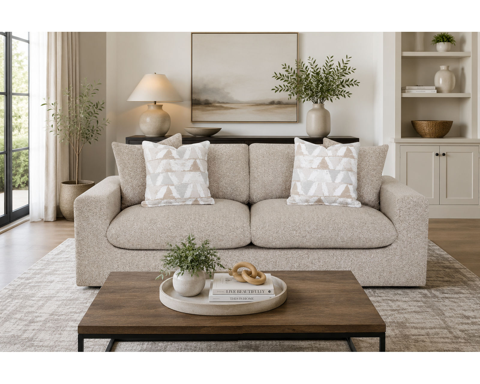 Lake 87" Two-Cushion Wide-Seat Sofa (Two Wide Seats. One Seriously Comfortable Sofa) - Image 2