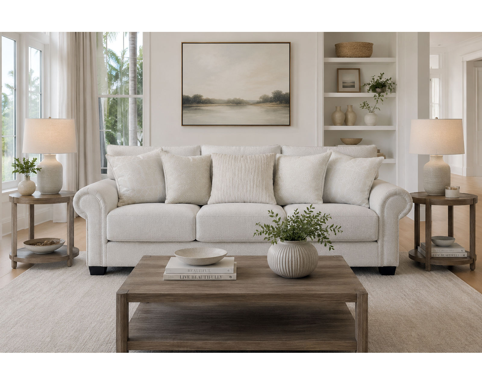 Barrett 96" Oversized Sofa (2 Colors-Performance Fabric) - Image 2