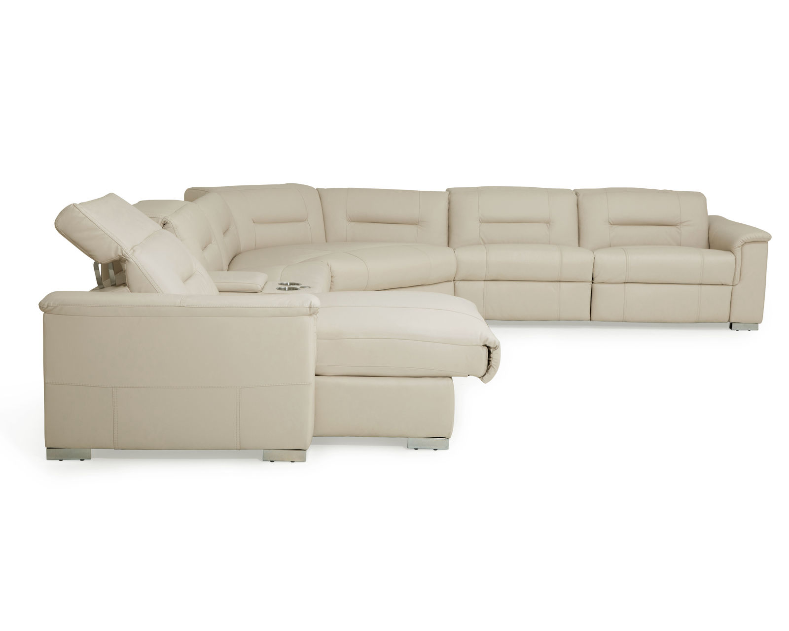 Keoni 44000 Power Headrest Power Reclining Sectional (+100 leathers) - Image 8