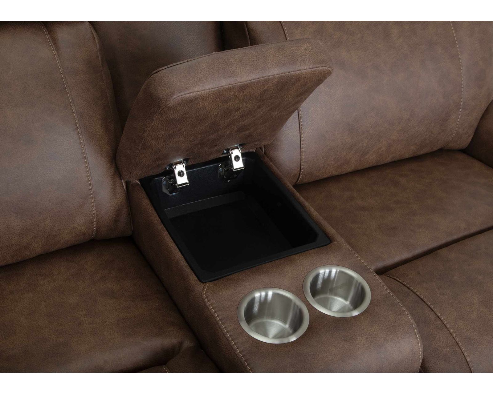Parker 91" Reclining Sofa with Drop-Down Table & Cupholders (Refined Style. Personalized Comfort. Available Neori™ Air Massage) - Image 11