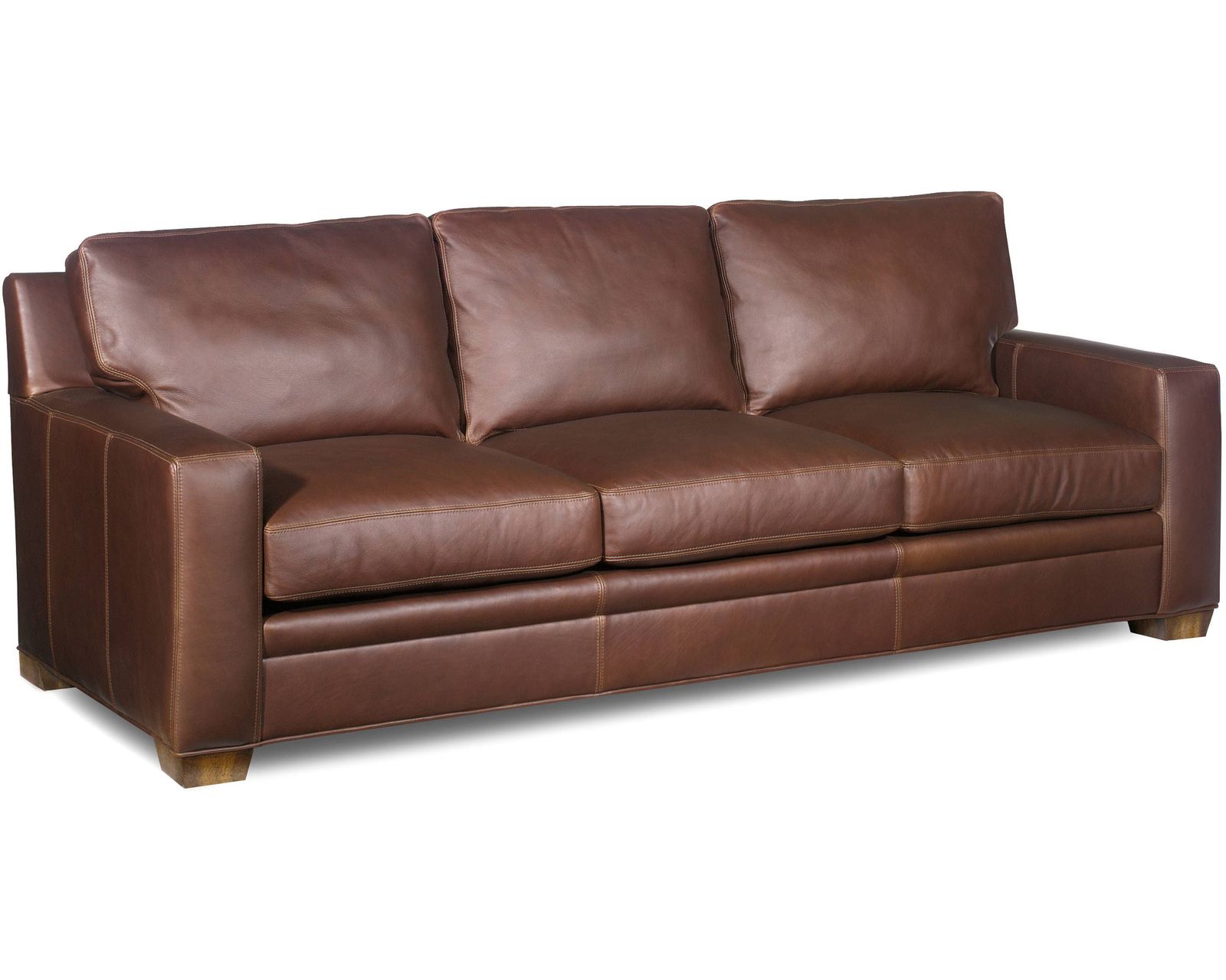 Bradington Young Hanley 223 Sofa (12 leathers) 8-Way Hand Tie