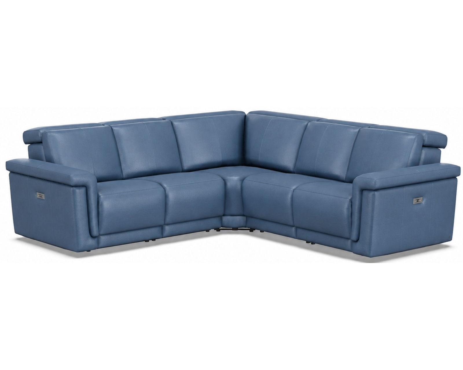 Nevin 3005 Power Headrest Power Reclining Sectional (standard and wide width) +140 leathers - Image 6