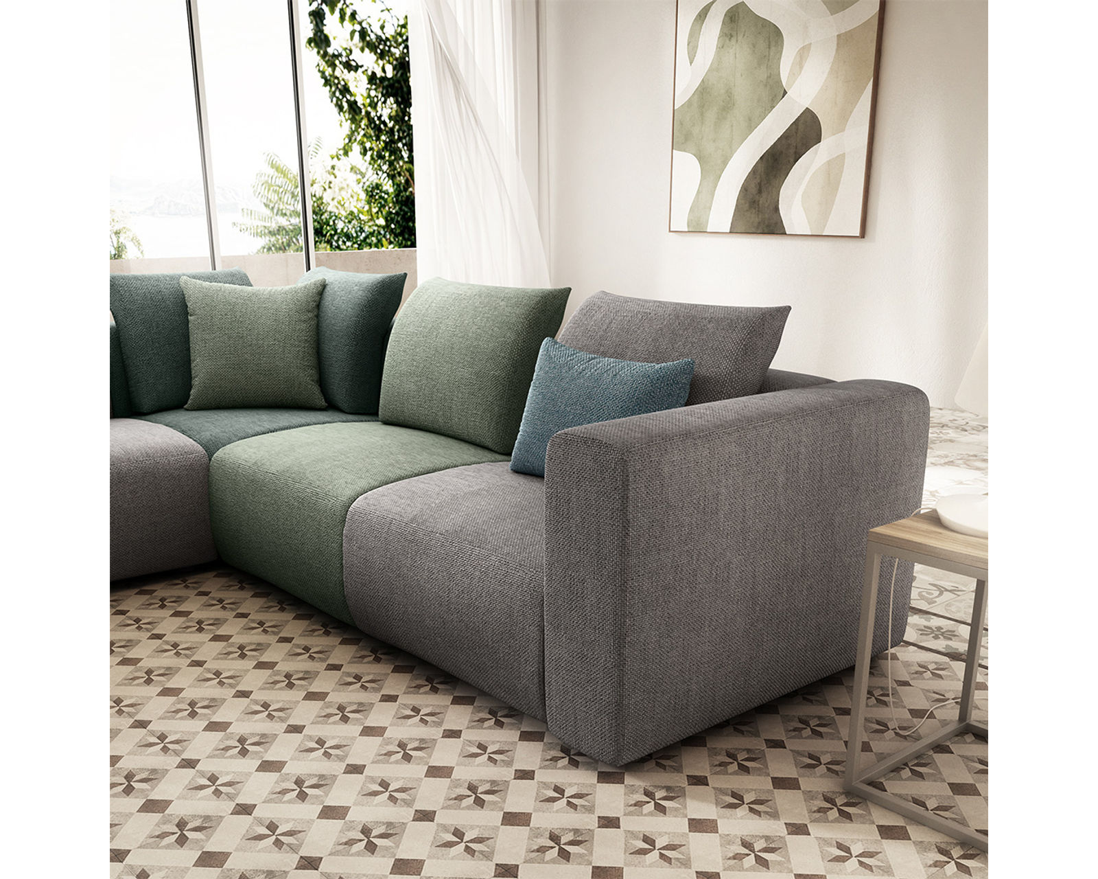 The Puzzle C285 Modular Sectional (+45 fabrics) - Image 16