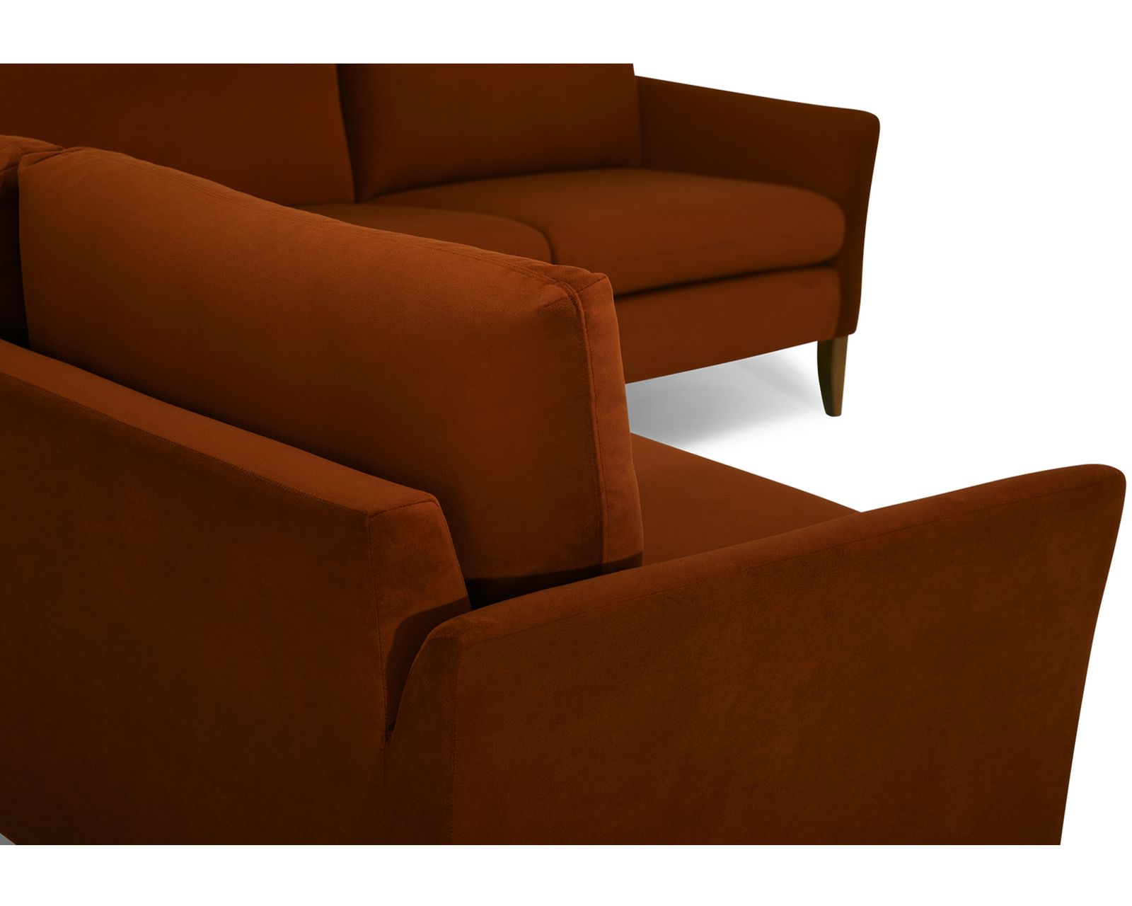 Soren 77172 Flared Arm Sectional (+50 fabrics) - Image 3
