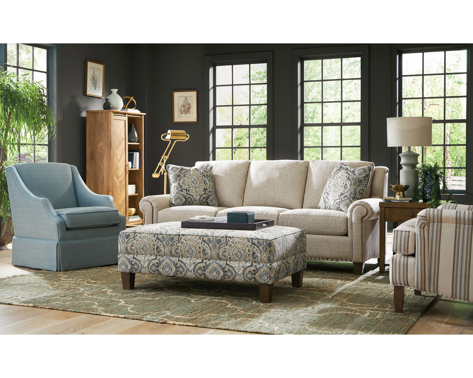 Swift 90" Stationary Sofa (Colors Available) 7309 - Image 5