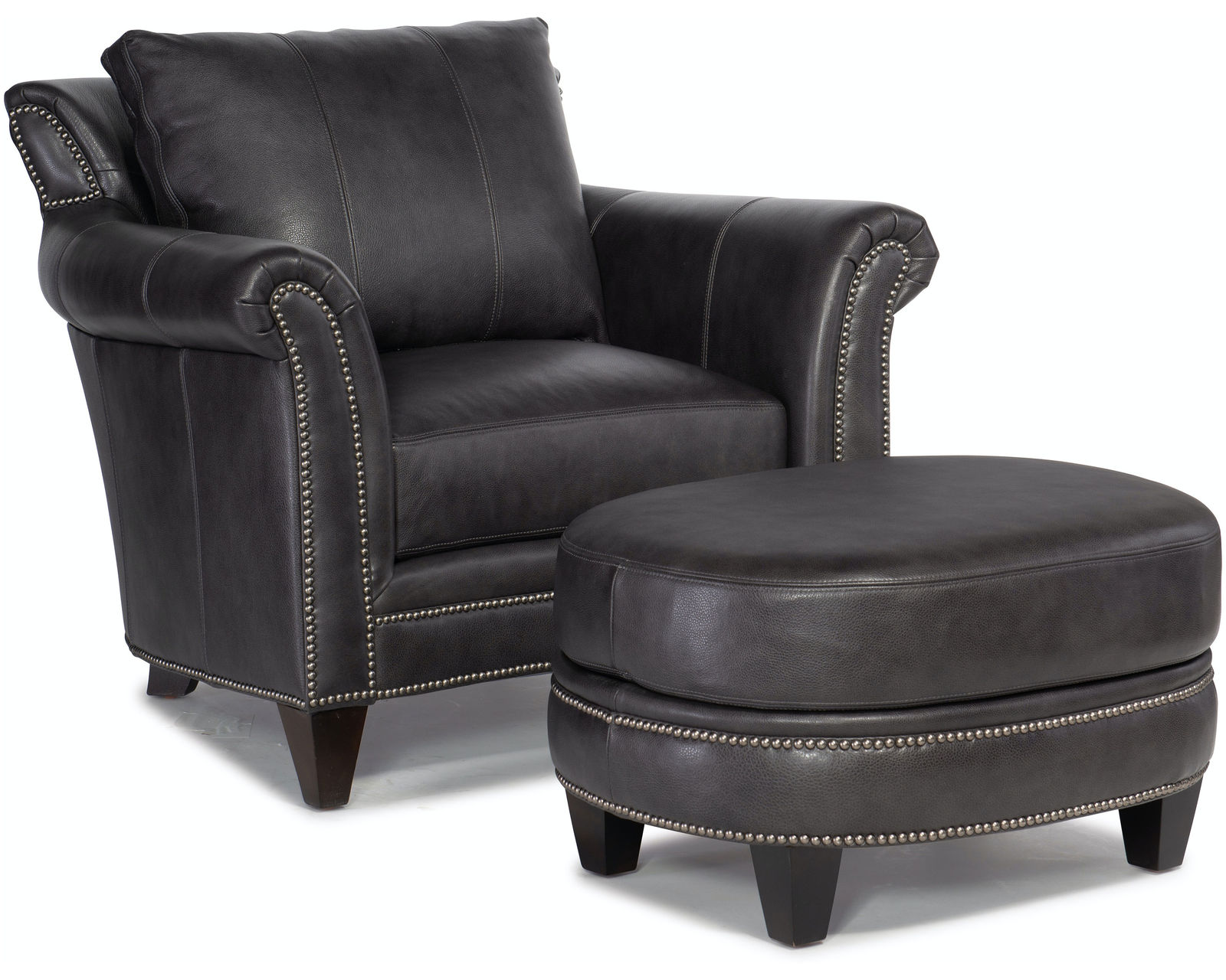 Richardson Stationary Sofa 8-Way Tie - Top Grain Leather - In Stock - Image 5