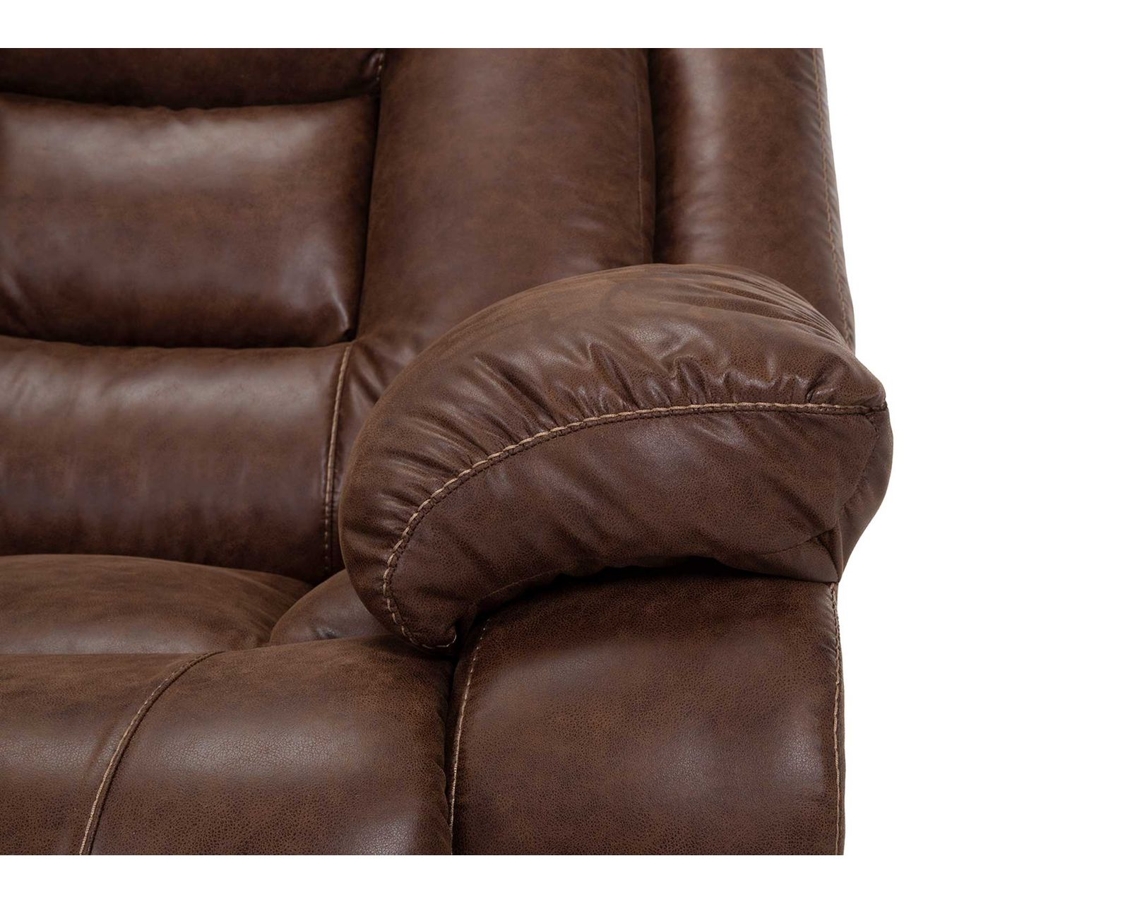 Hayworth 784 Power Headrest Power Reclining Sofa (95") Leather Like Fabric - Image 19