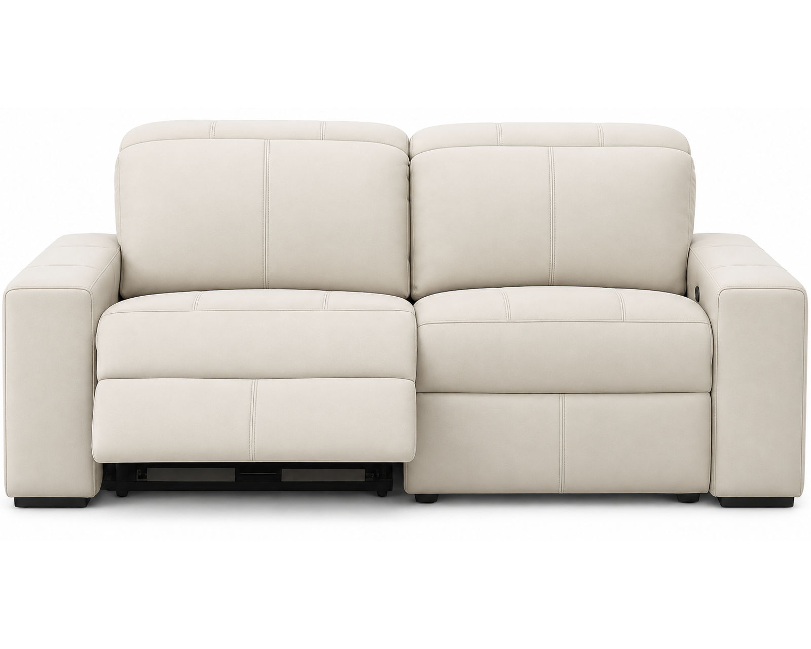 Ferrara 93" Zero Gravity Wide Seat Power Reclining Sofa (Premium Italian Leather) 2 colors - Image 2