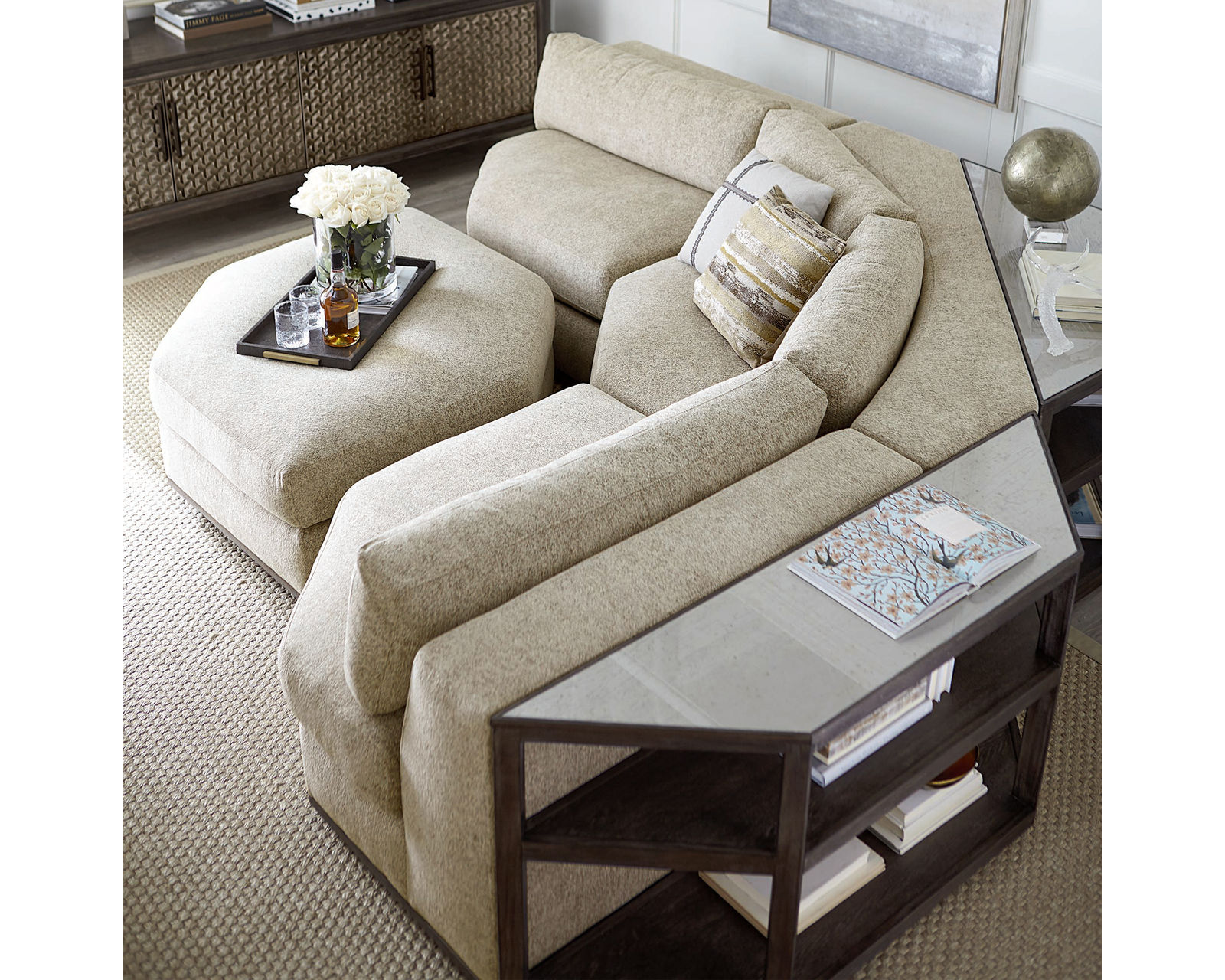 Geode Uph - Diamond 3pc Sectional - Image 4