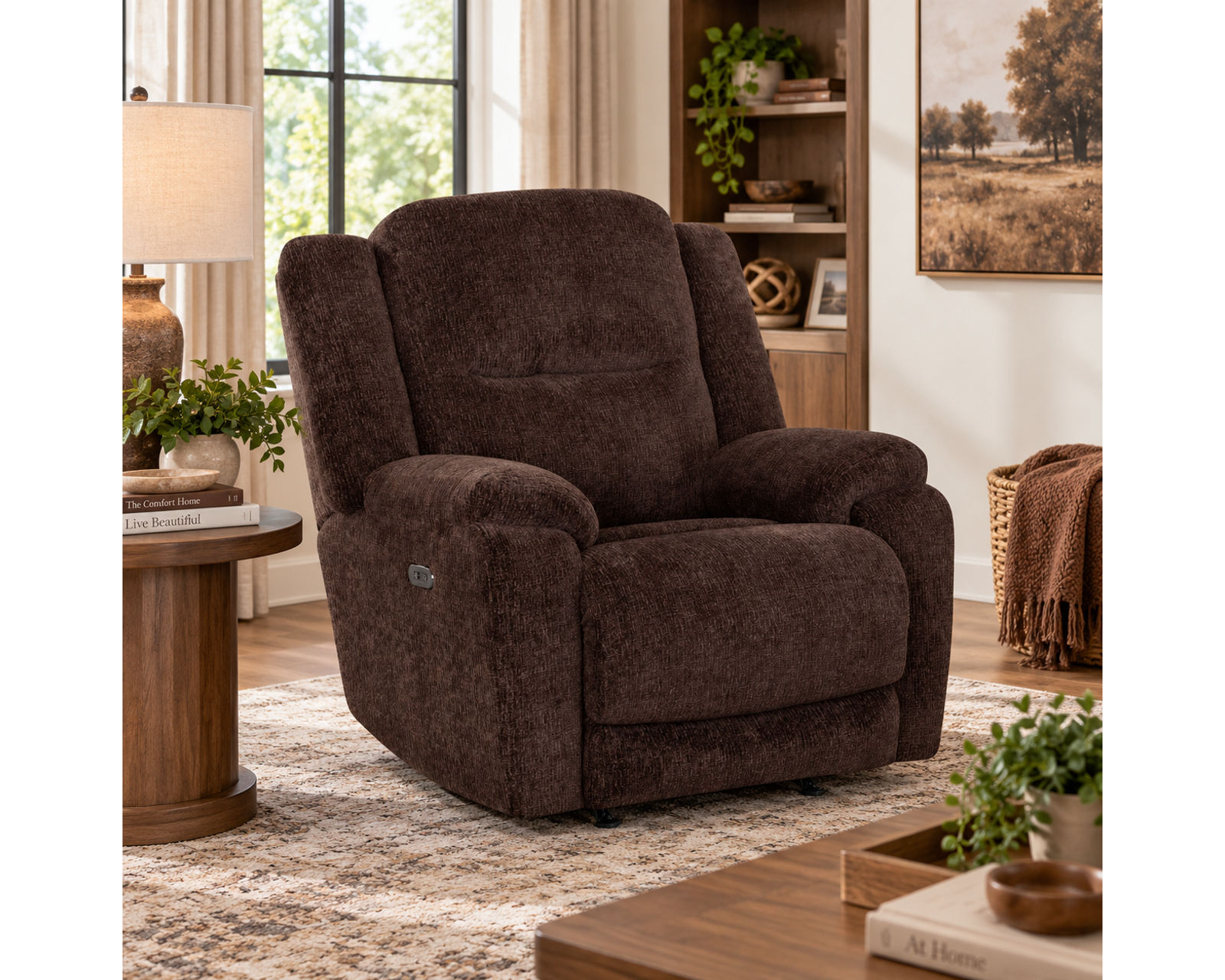 Heston 90" Reclining Sofa with Drop-Down Table & Cupholders (Plush Comfort. Smart Convenience. Designed Around the Way You Relax) - Image 14